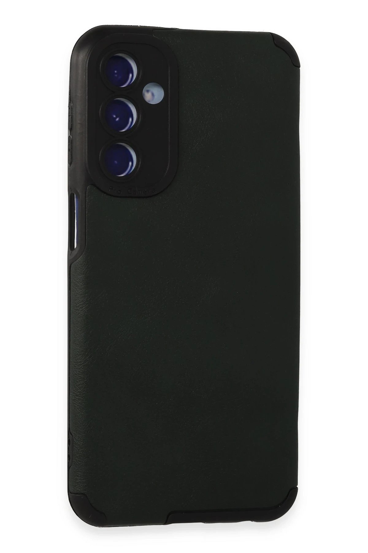 Newface Samsung Galaxy M34 5G Kılıf Loop Deri Silikon - Yeşil