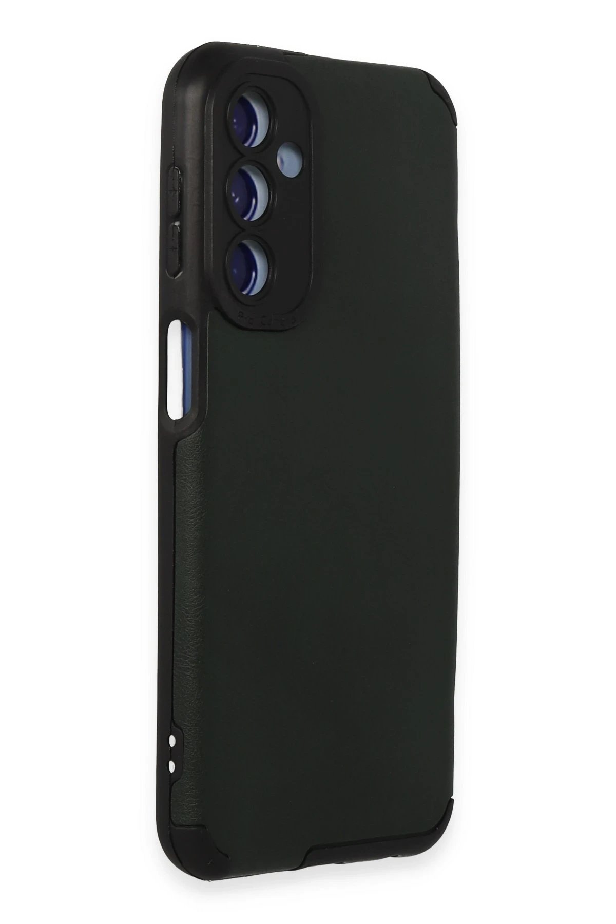 Newface Samsung Galaxy M34 5G Kılıf Loop Deri Silikon - Yeşil