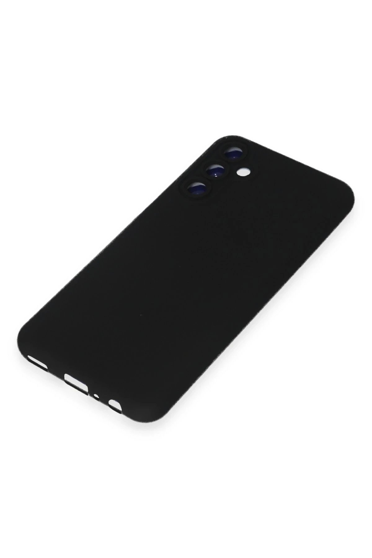 Newface Samsung Galaxy M34 5G Kılıf Nano içi Kadife Silikon - Siyah