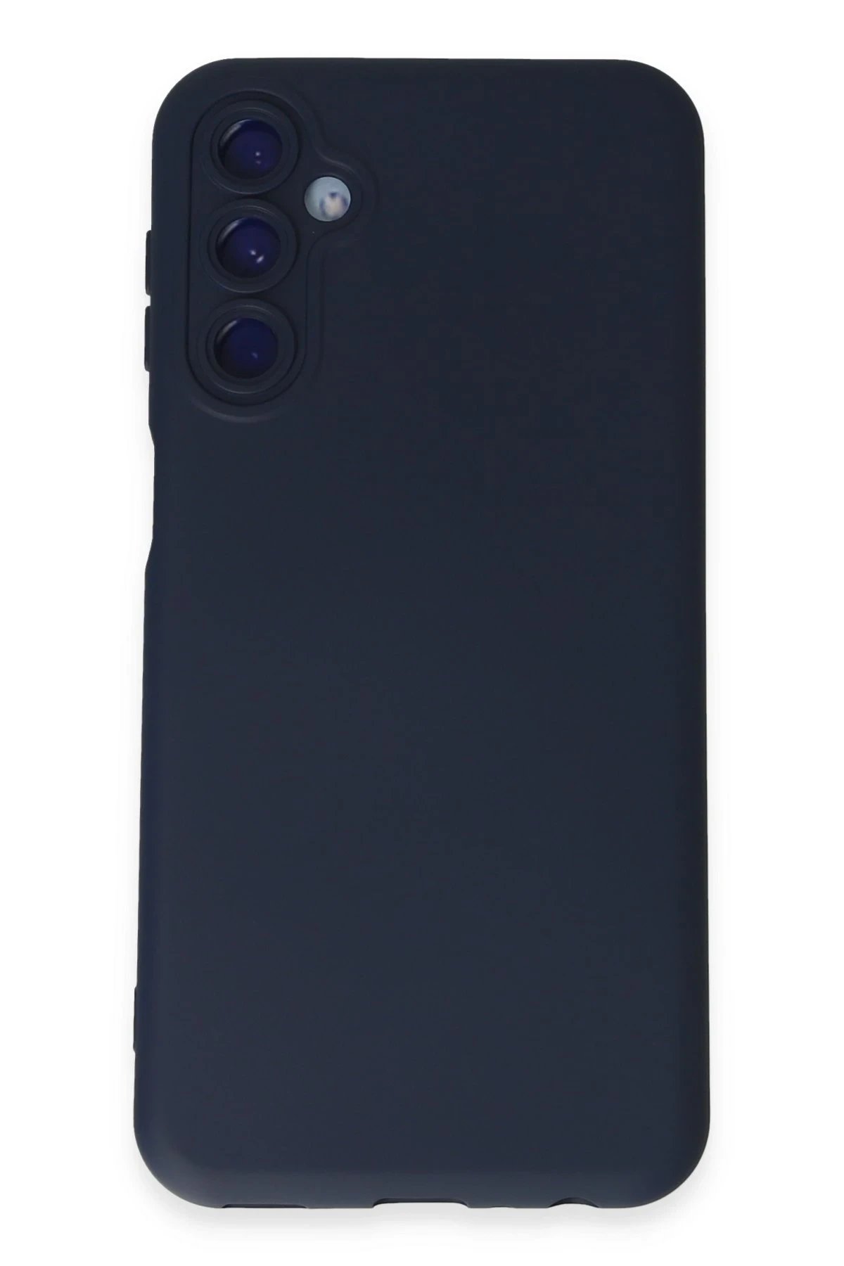 Newface Samsung Galaxy M34 5G Kılıf Nano içi Kadife Silikon - Lacivert