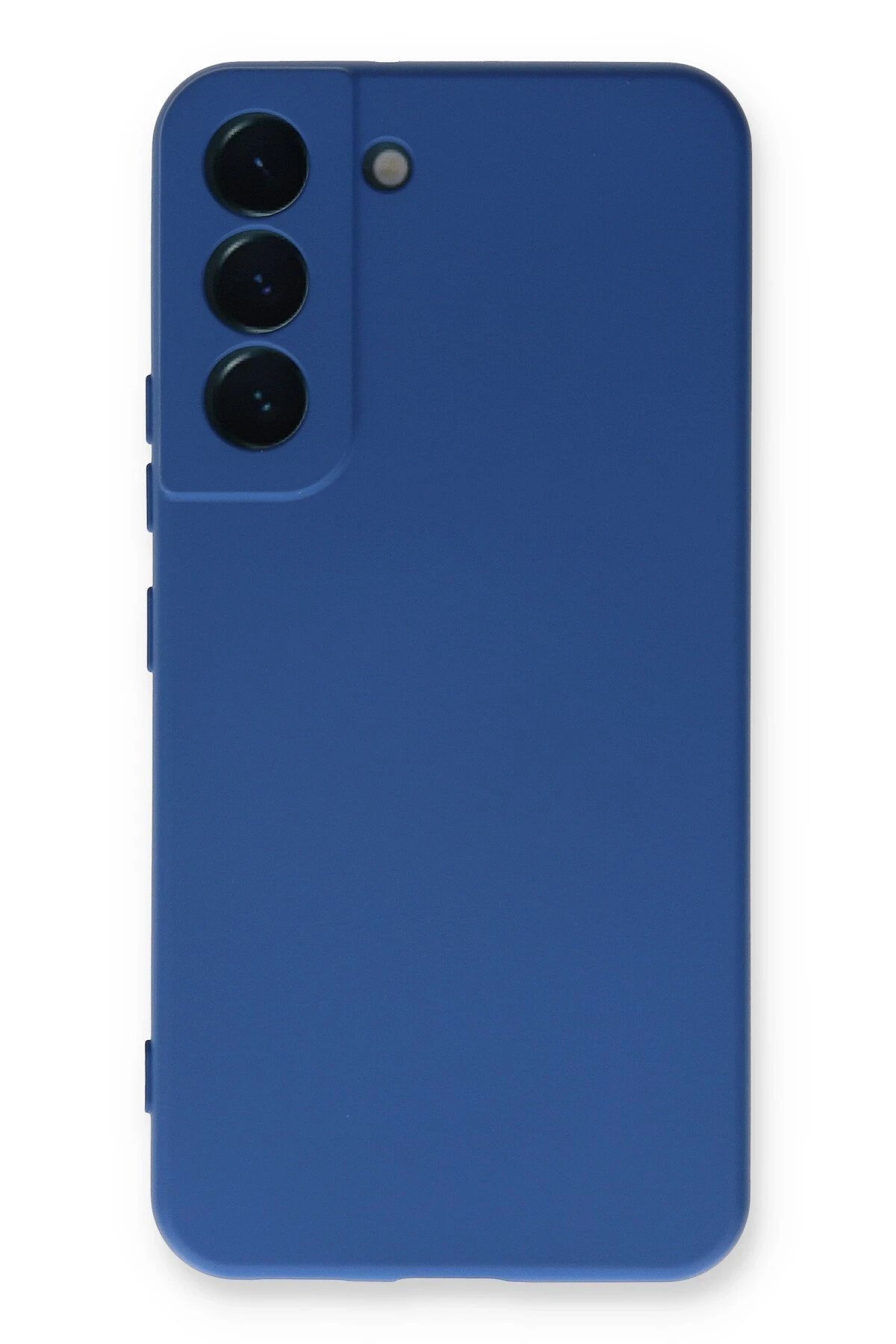 Newface Samsung Galaxy S23 Kılıf Nano içi Kadife Silikon - Mavi