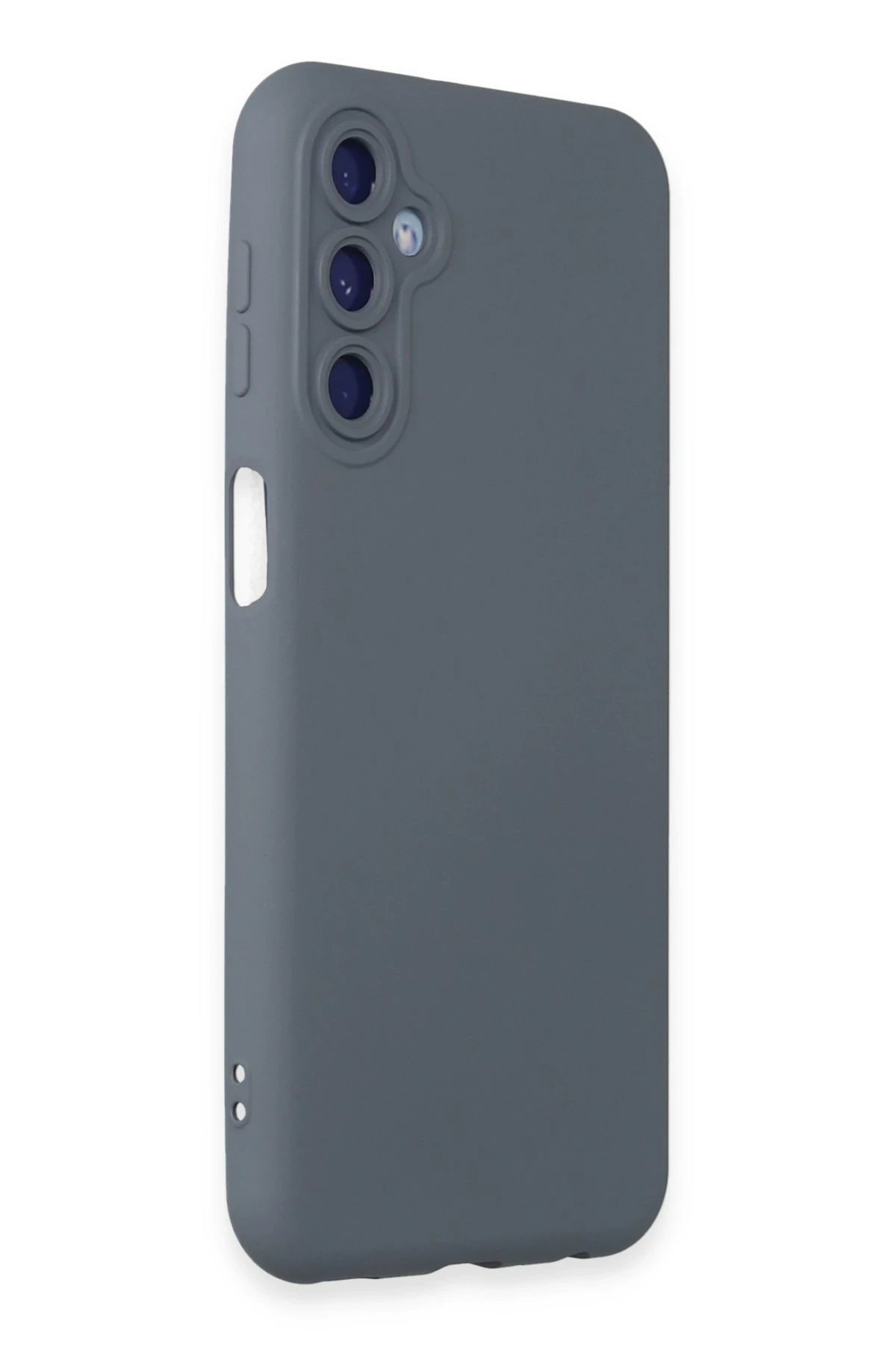 Newface Samsung Galaxy M14 5G Kılıf Nano içi Kadife Silikon - Gri