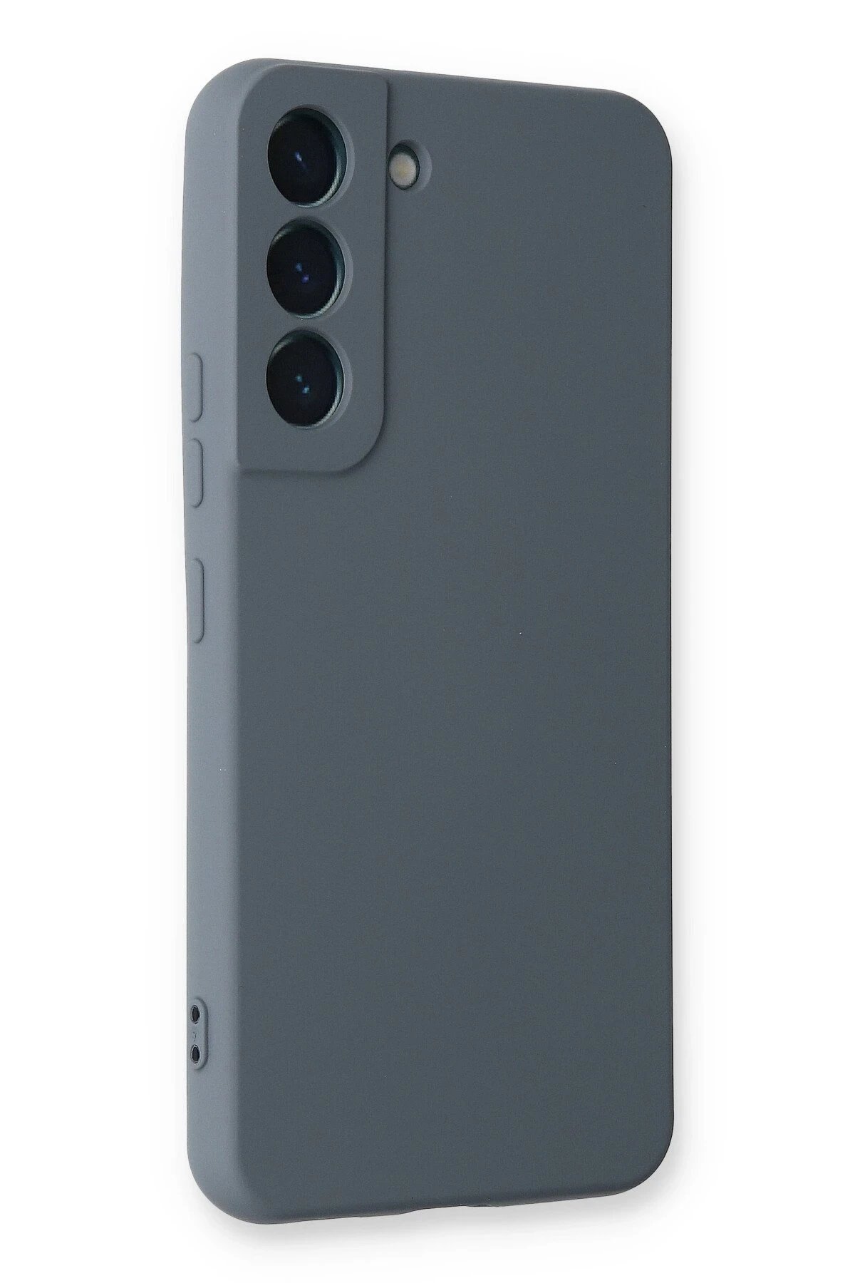 Newface Samsung Galaxy S23 Plus Kılıf Nano içi Kadife Silikon - Gri