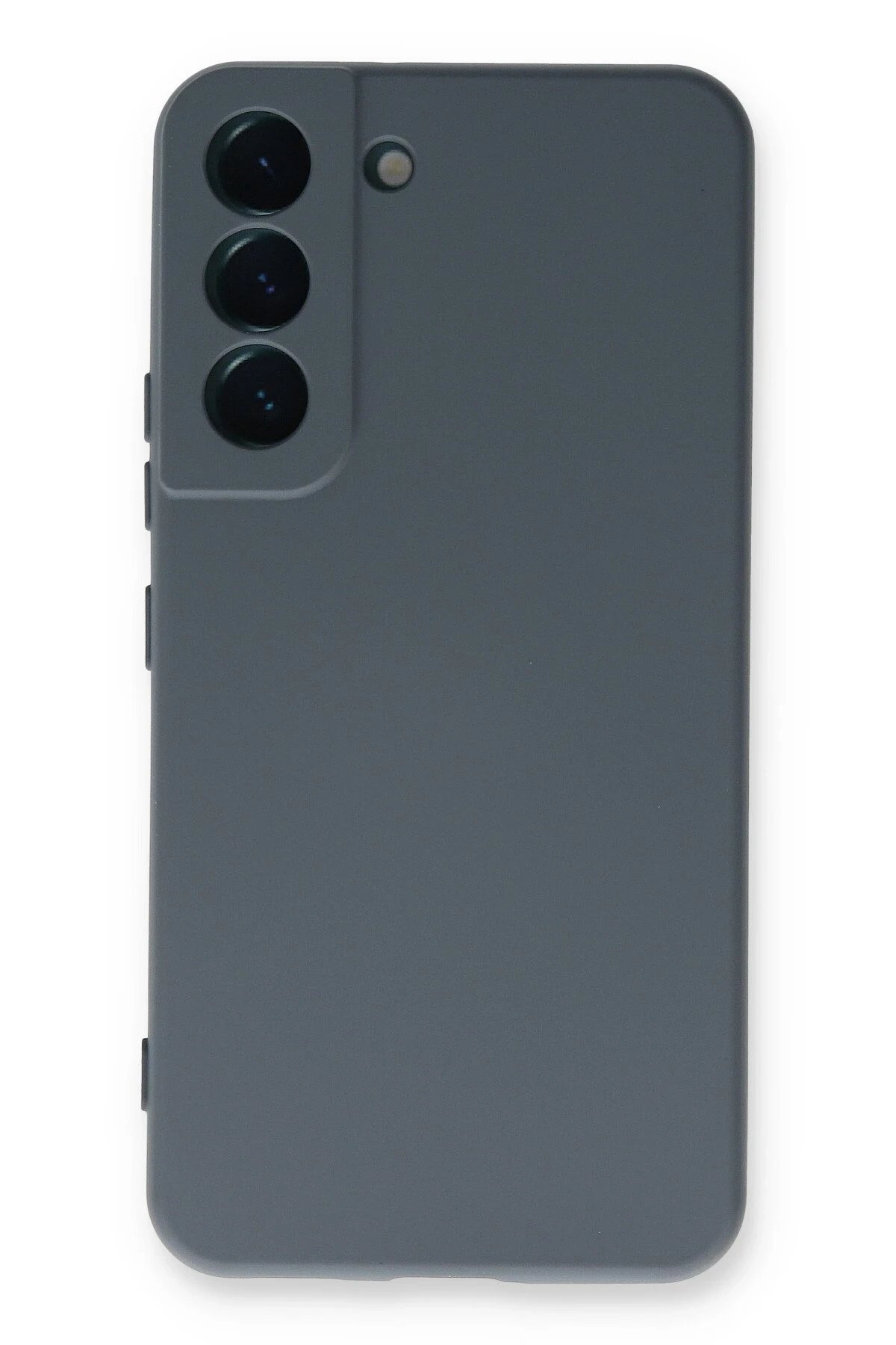 Newface Samsung Galaxy S23 Plus Kılıf Nano içi Kadife Silikon - Gri