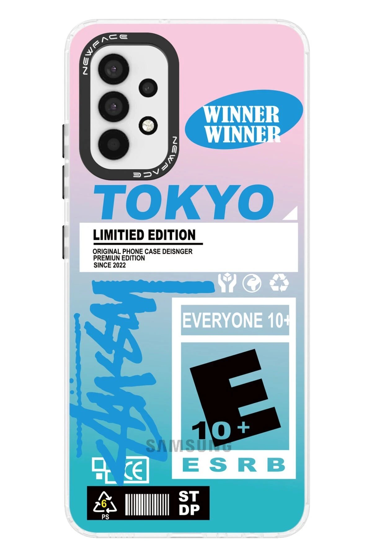 Newface Samsung Galaxy A33 5G Kılıf Estoril Desenli Kapak - Estoril - 1