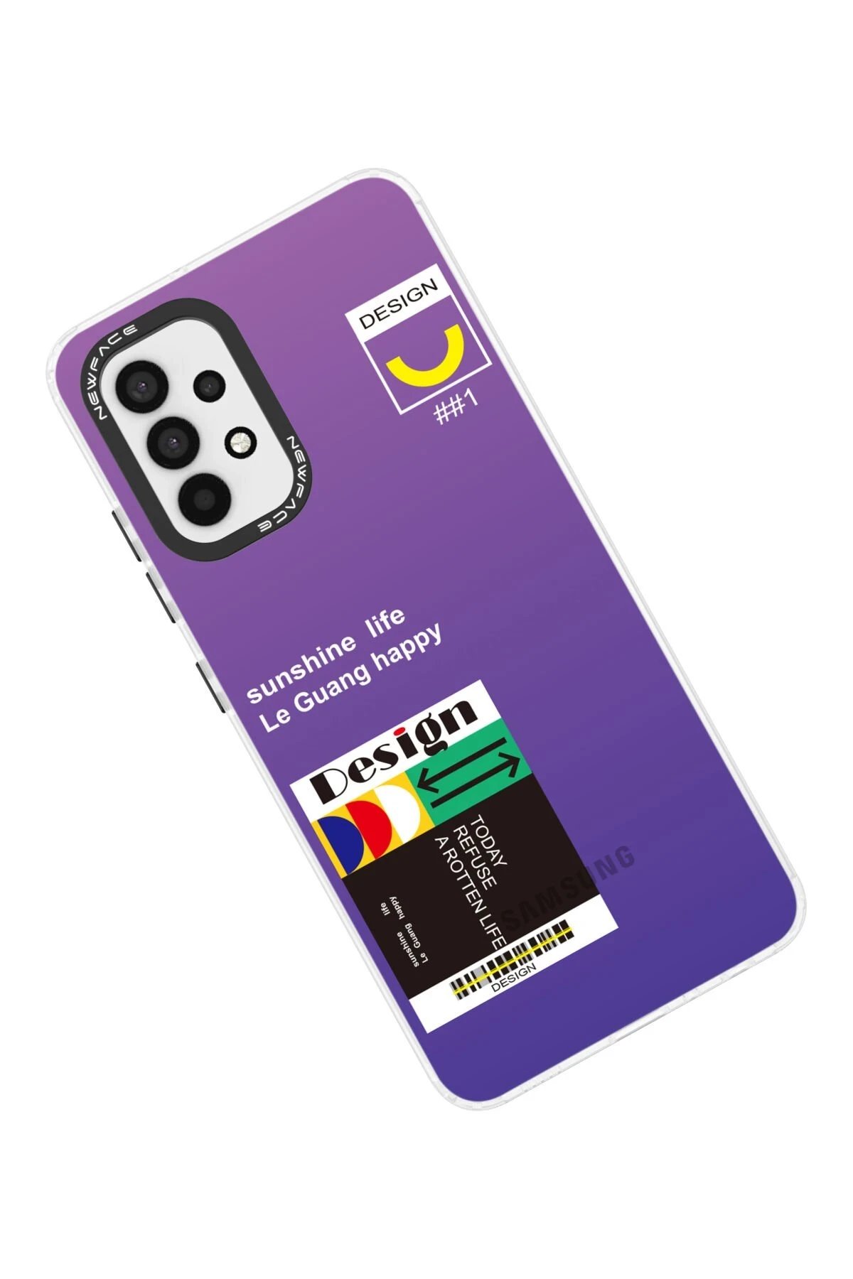 Newface Samsung Galaxy A33 5G Kılıf Estoril Desenli Kapak - Estoril - 4