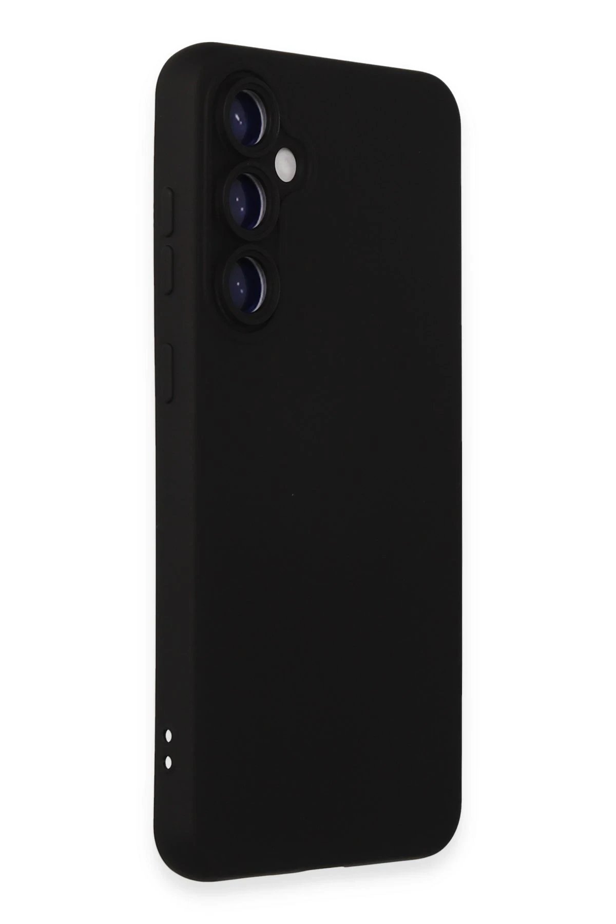 Newface Samsung Galaxy S23 FE Kılıf Nano içi Kadife Silikon - Siyah