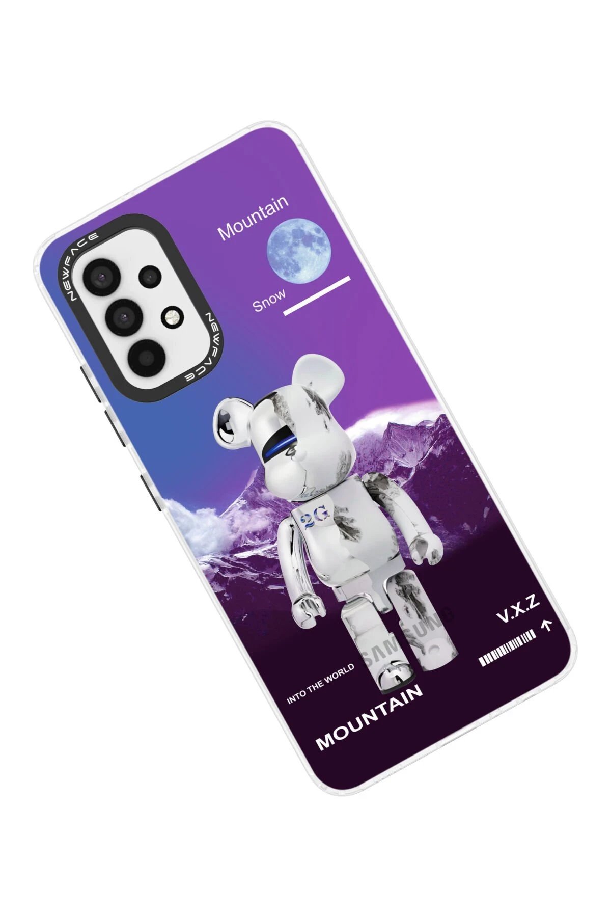 Newface Samsung Galaxy A33 5G Kılıf Estoril Desenli Kapak - Estoril - 8