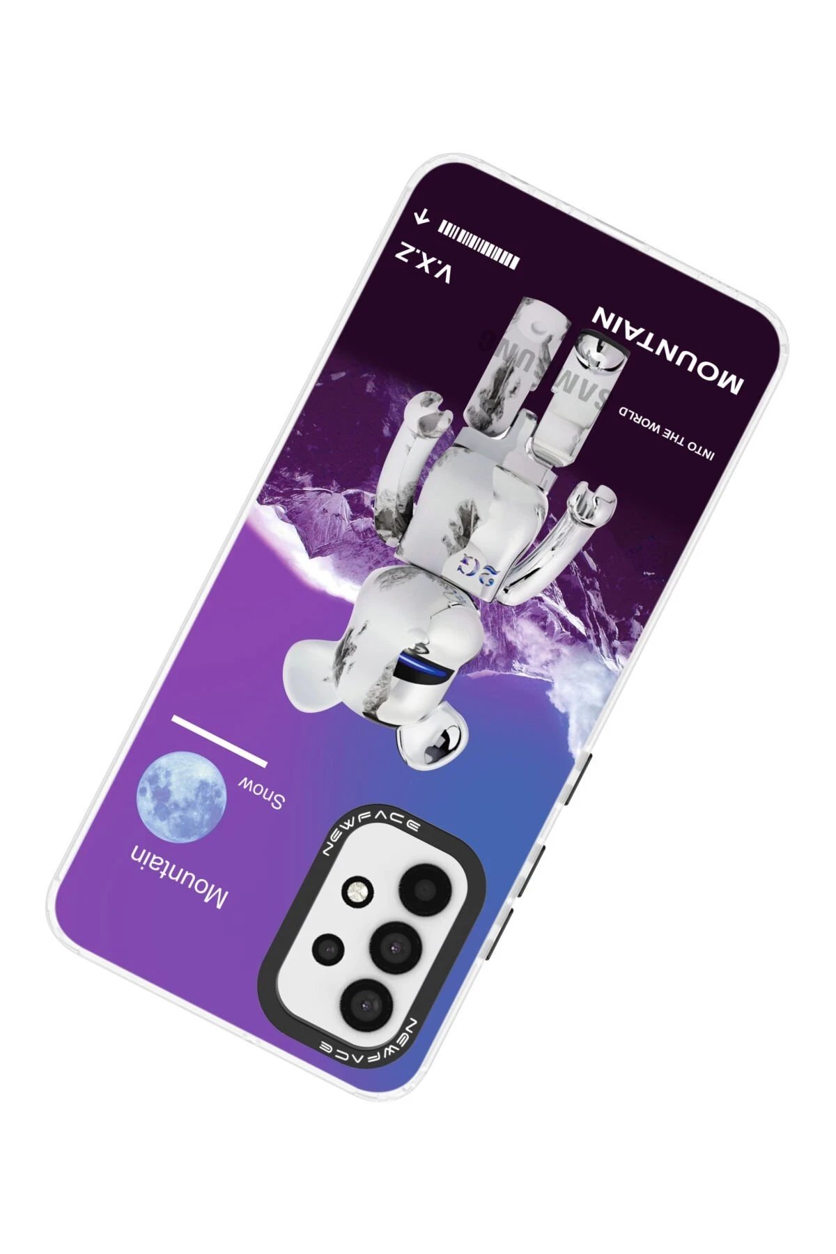 Newface Samsung Galaxy A33 5G Kılıf Estoril Desenli Kapak - Estoril - 8