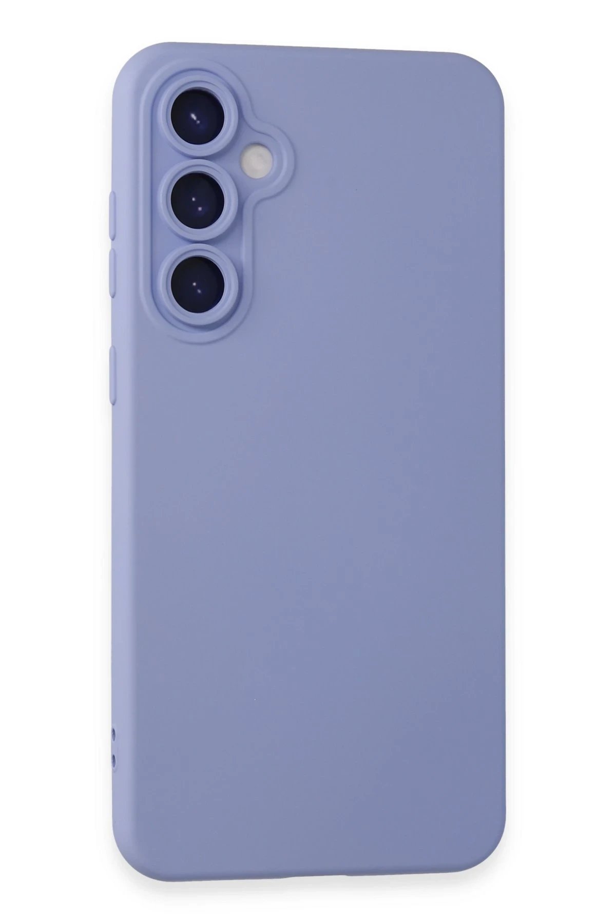 Newface Samsung Galaxy S23 FE Kılıf Nano içi Kadife Silikon - Lila