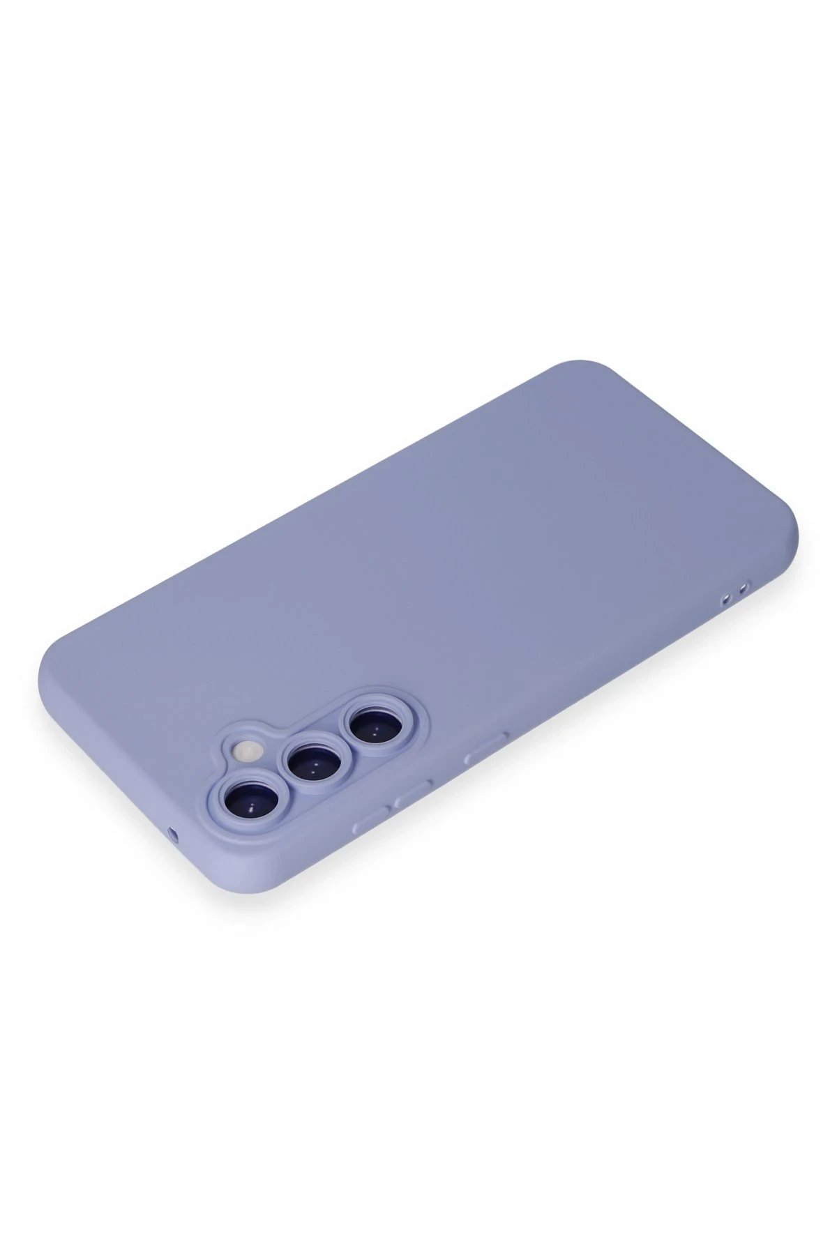 Newface Samsung Galaxy S23 FE Kılıf Nano içi Kadife Silikon - Lila