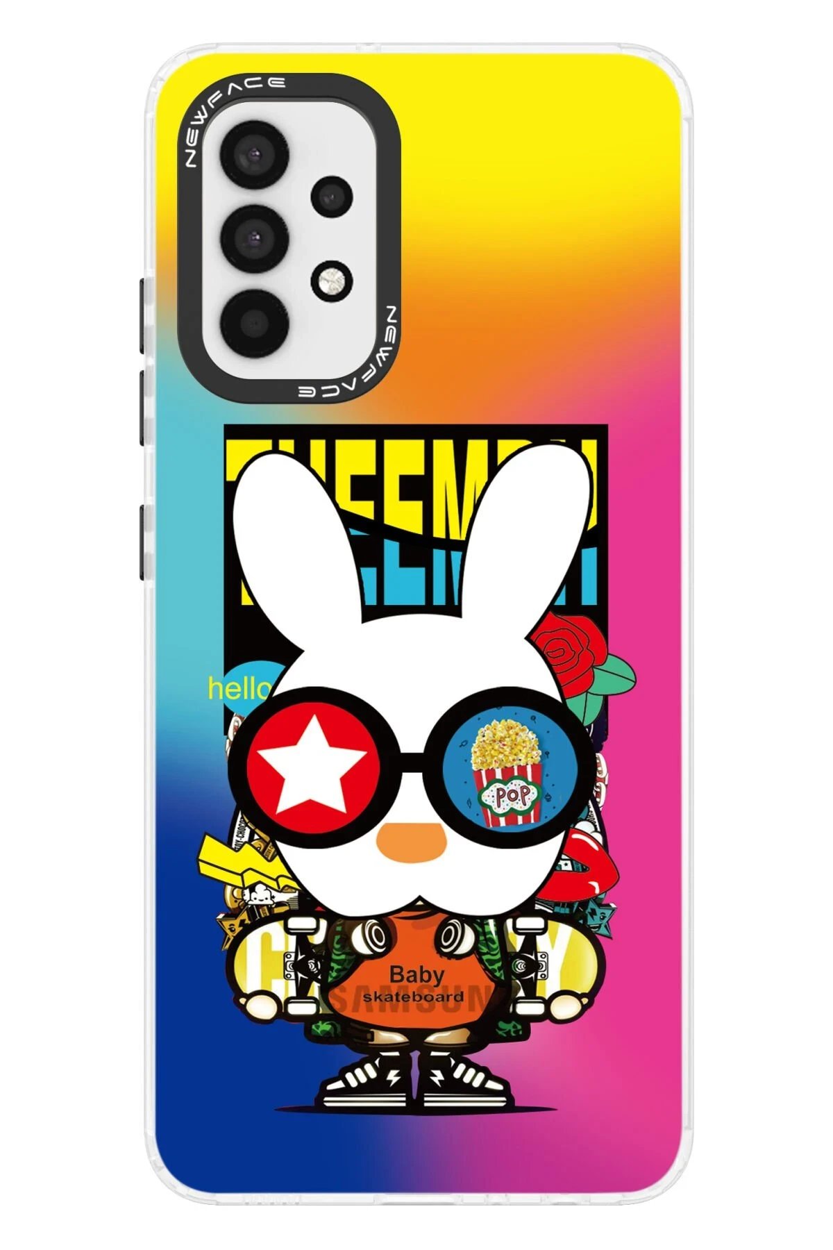 Newface Samsung Galaxy A33 5G Kılıf Estoril Desenli Kapak - Estoril - 10