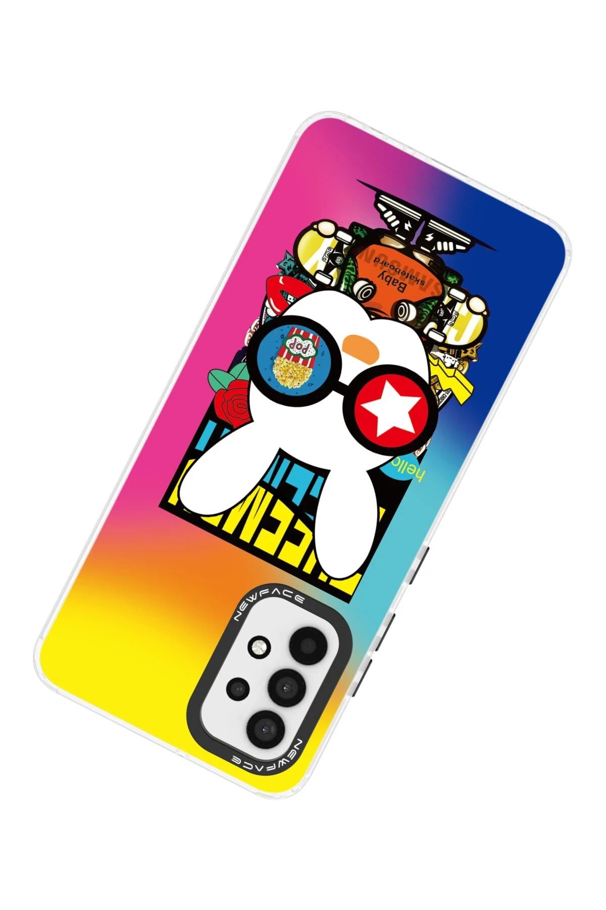 Newface Samsung Galaxy A33 5G Kılıf Estoril Desenli Kapak - Estoril - 10