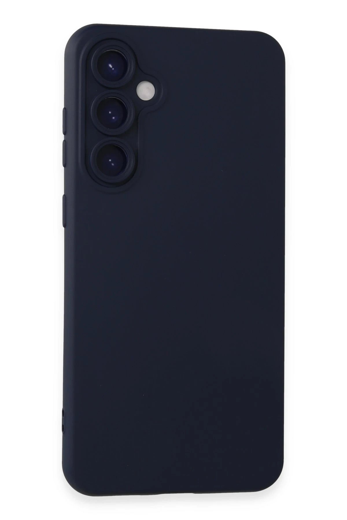 Newface Samsung Galaxy S23 FE Kılıf Nano içi Kadife Silikon - Lacivert