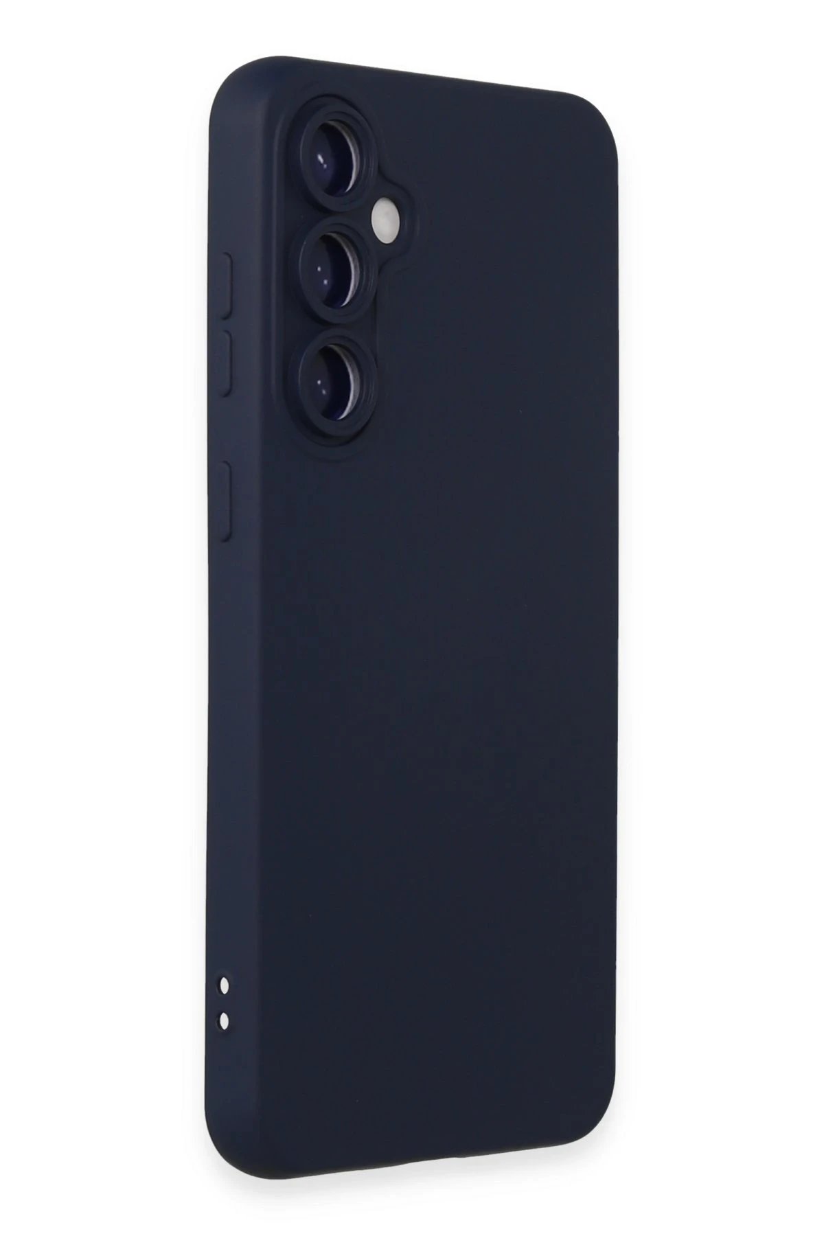 Newface Samsung Galaxy S23 FE Kılıf Nano içi Kadife Silikon - Lacivert