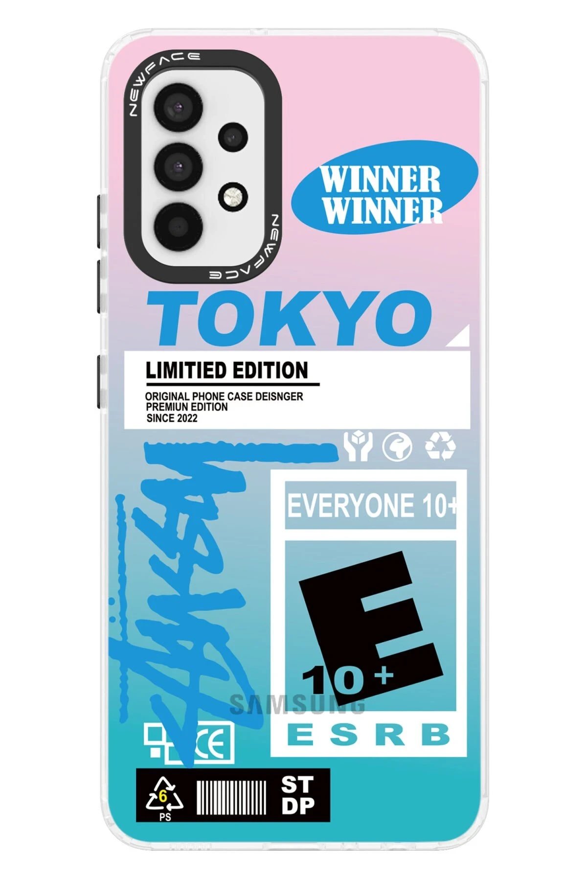 Newface Samsung Galaxy A53 5G Kılıf Estoril Desenli Kapak - Estoril - 1