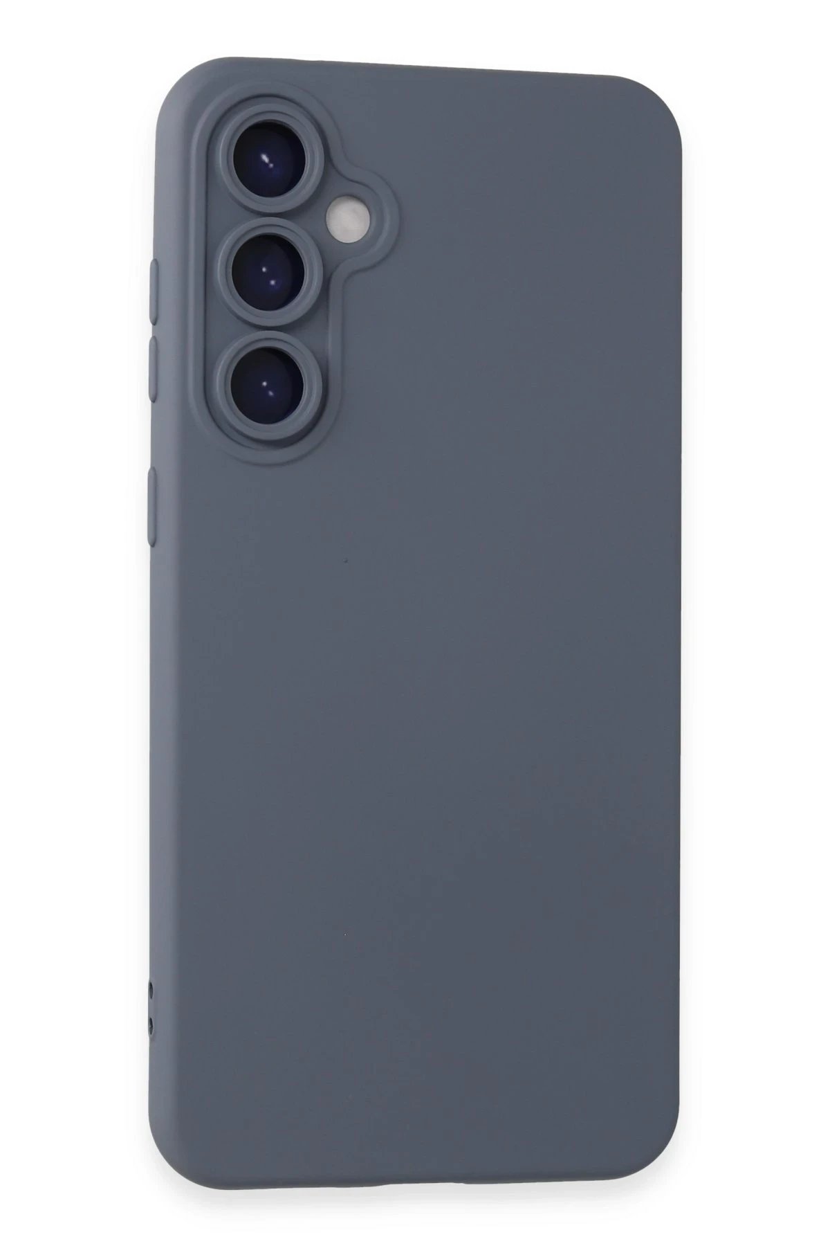 Newface Samsung Galaxy S23 FE Kılıf Nano içi Kadife Silikon - Gri