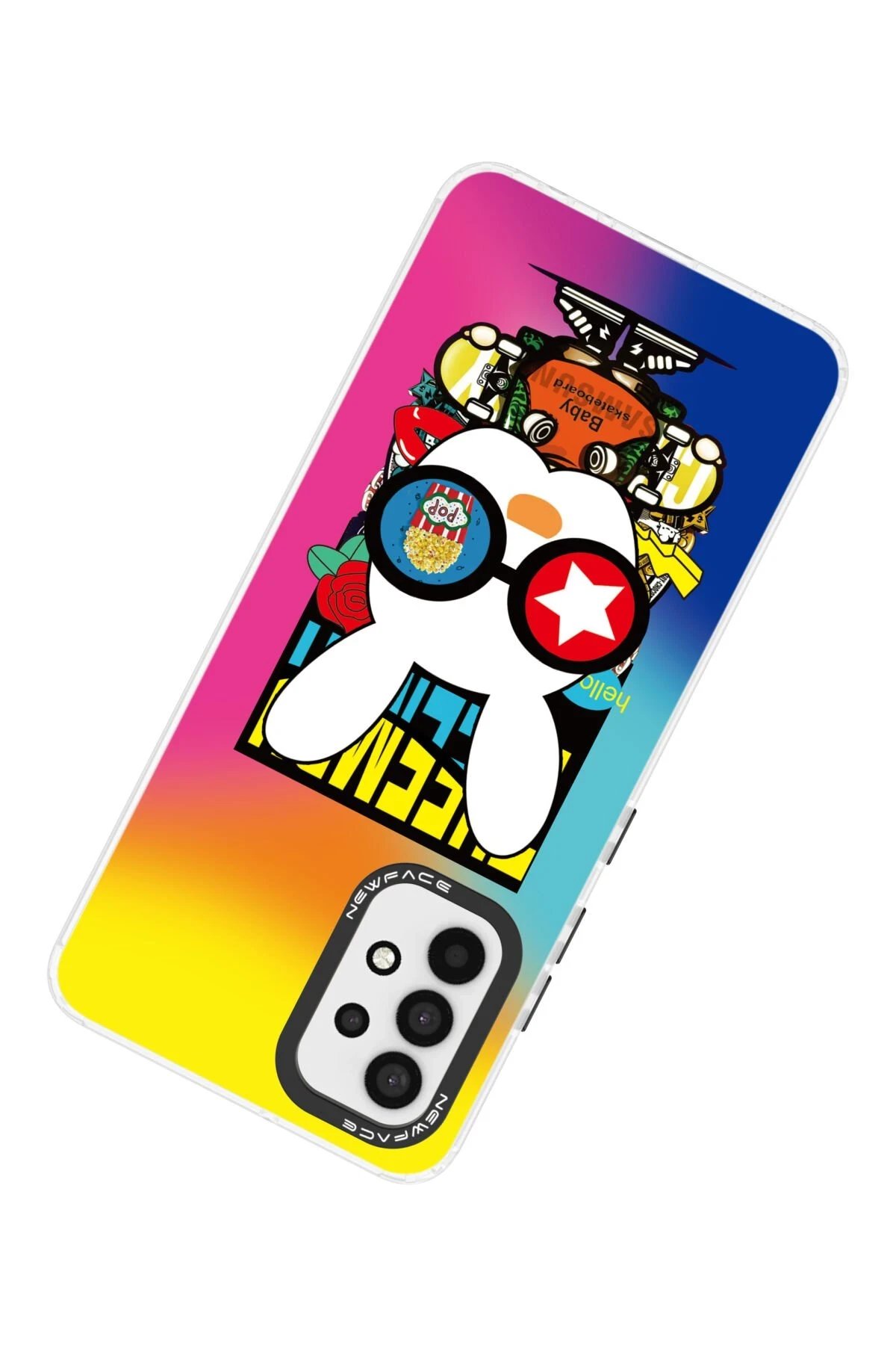 Newface Samsung Galaxy A53 5G Kılıf Estoril Desenli Kapak - Estoril - 10