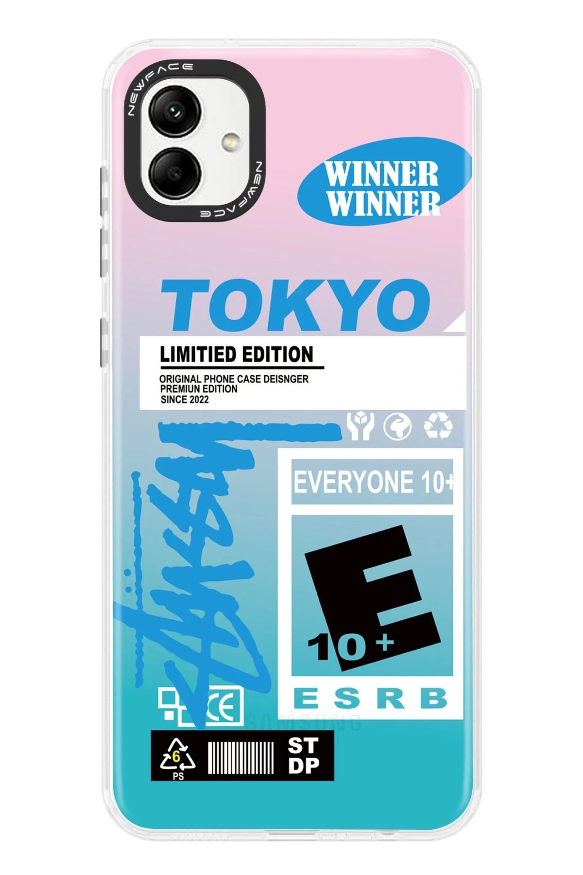 Newface Samsung Galaxy A04 Kılıf Estoril Desenli Kapak - Estoril - 1