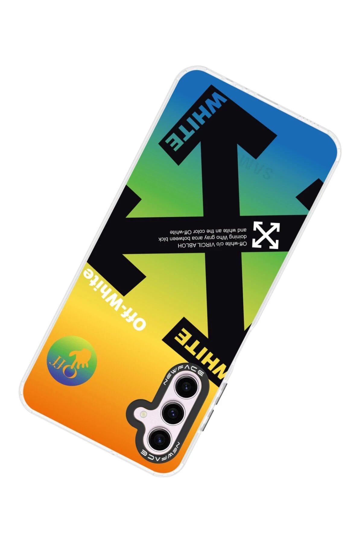 Newface Samsung Galaxy A04S Kılıf Estoril Desenli Kapak - Estoril - 5