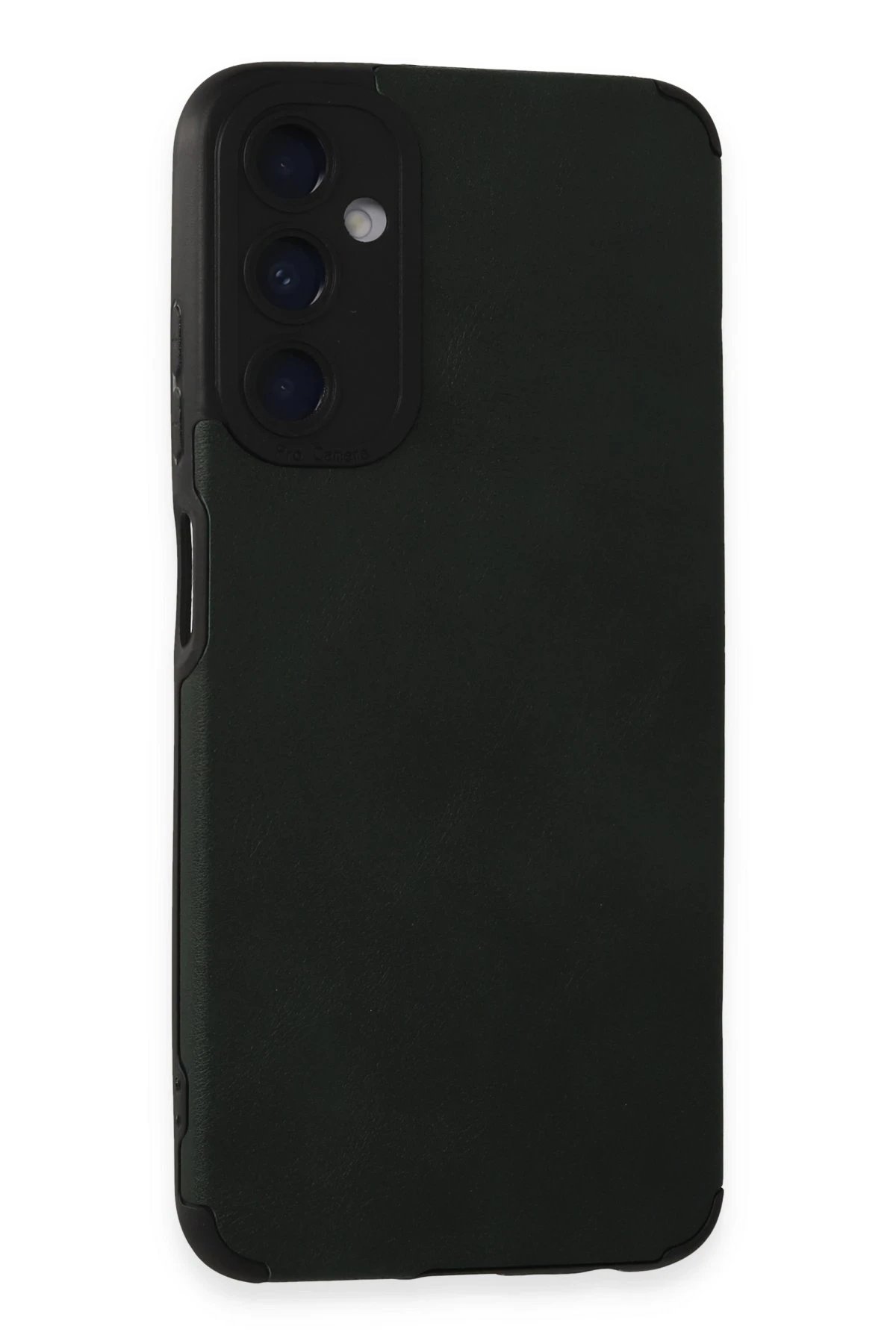 Newface Samsung Galaxy A05S Kılıf Loop Deri Silikon - Yeşil