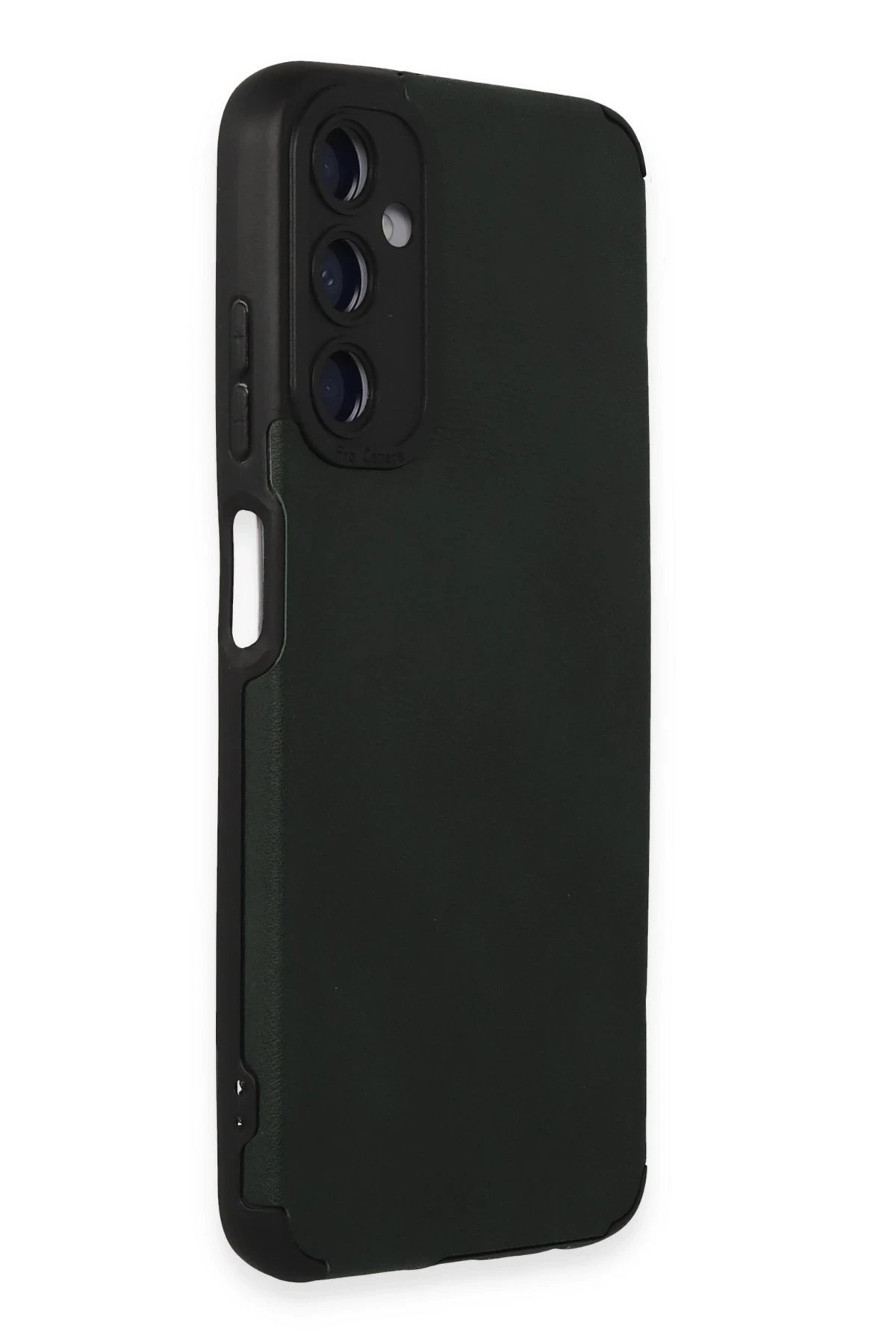 Newface Samsung Galaxy A05S Kılıf Loop Deri Silikon - Yeşil