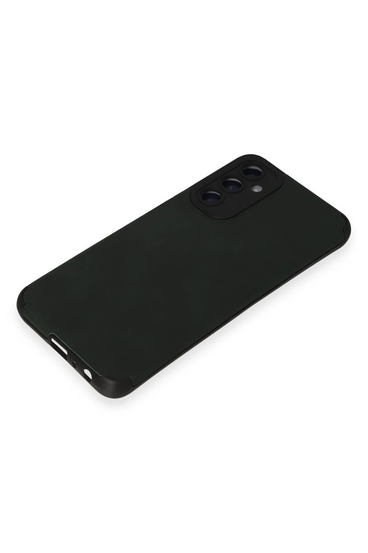 Newface Samsung Galaxy A05S Kılıf Loop Deri Silikon - Yeşil