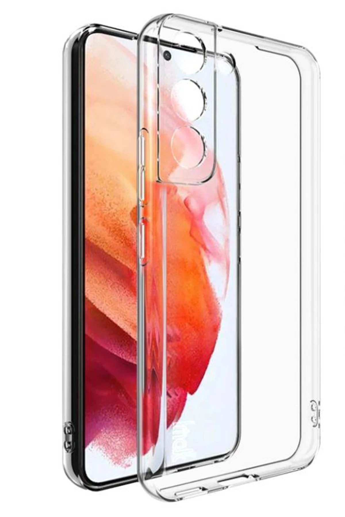 Newface Samsung Galaxy A05S Kılıf Lüx Şeffaf Silikon