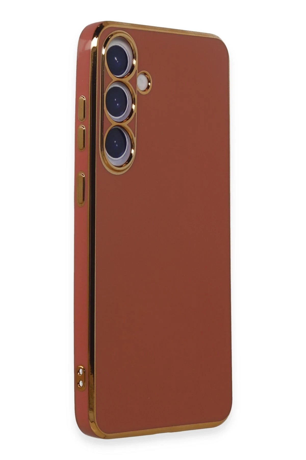 Newface Samsung Galaxy S24 Kılıf Volet Silikon - Kırmızı