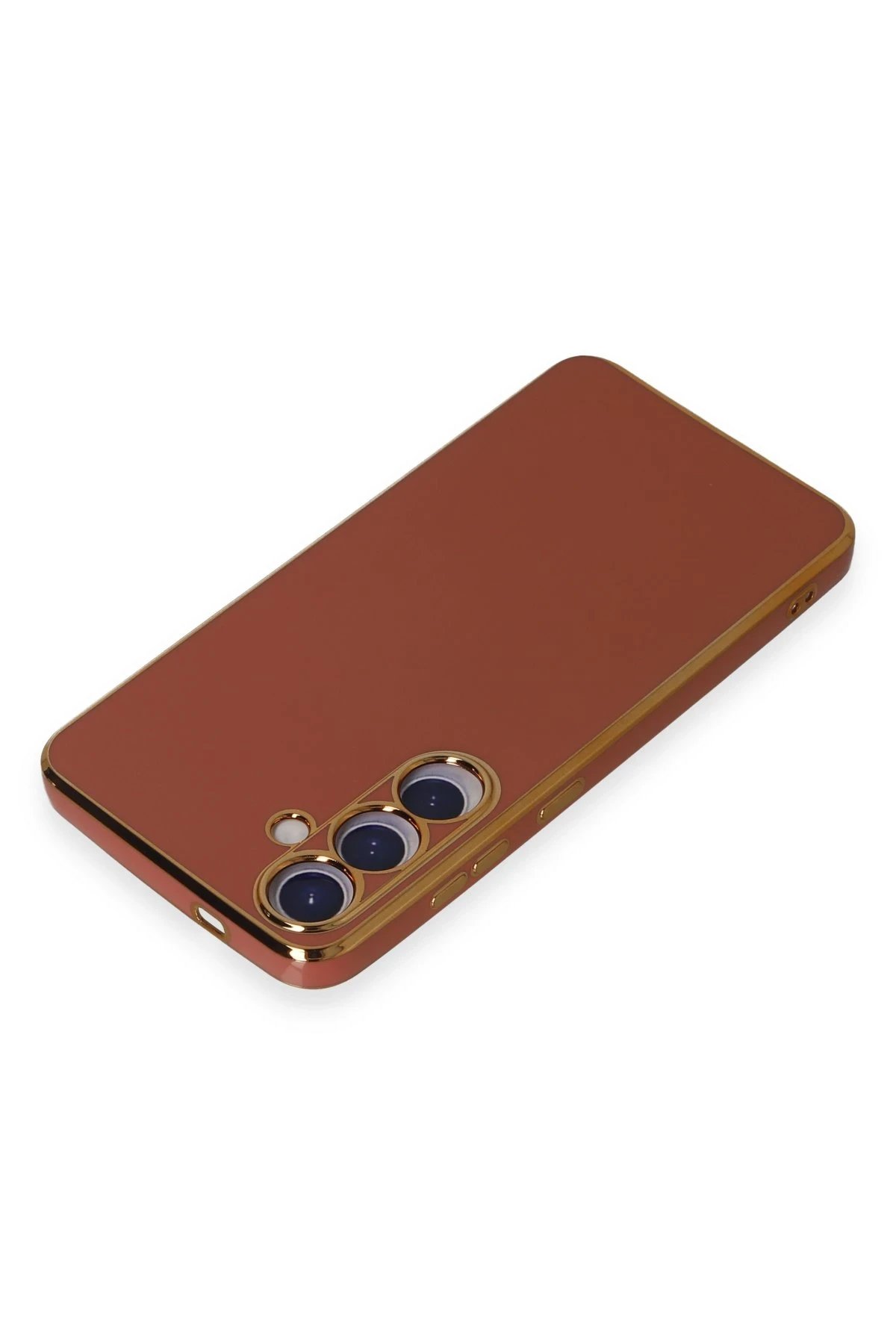 Newface Samsung Galaxy S24 Kılıf Volet Silikon - Kırmızı