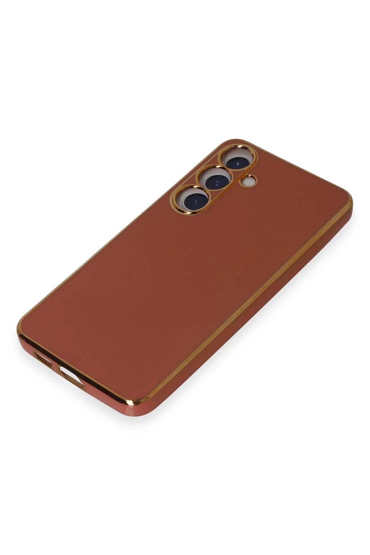 Newface Samsung Galaxy S24 Kılıf Volet Silikon - Kırmızı