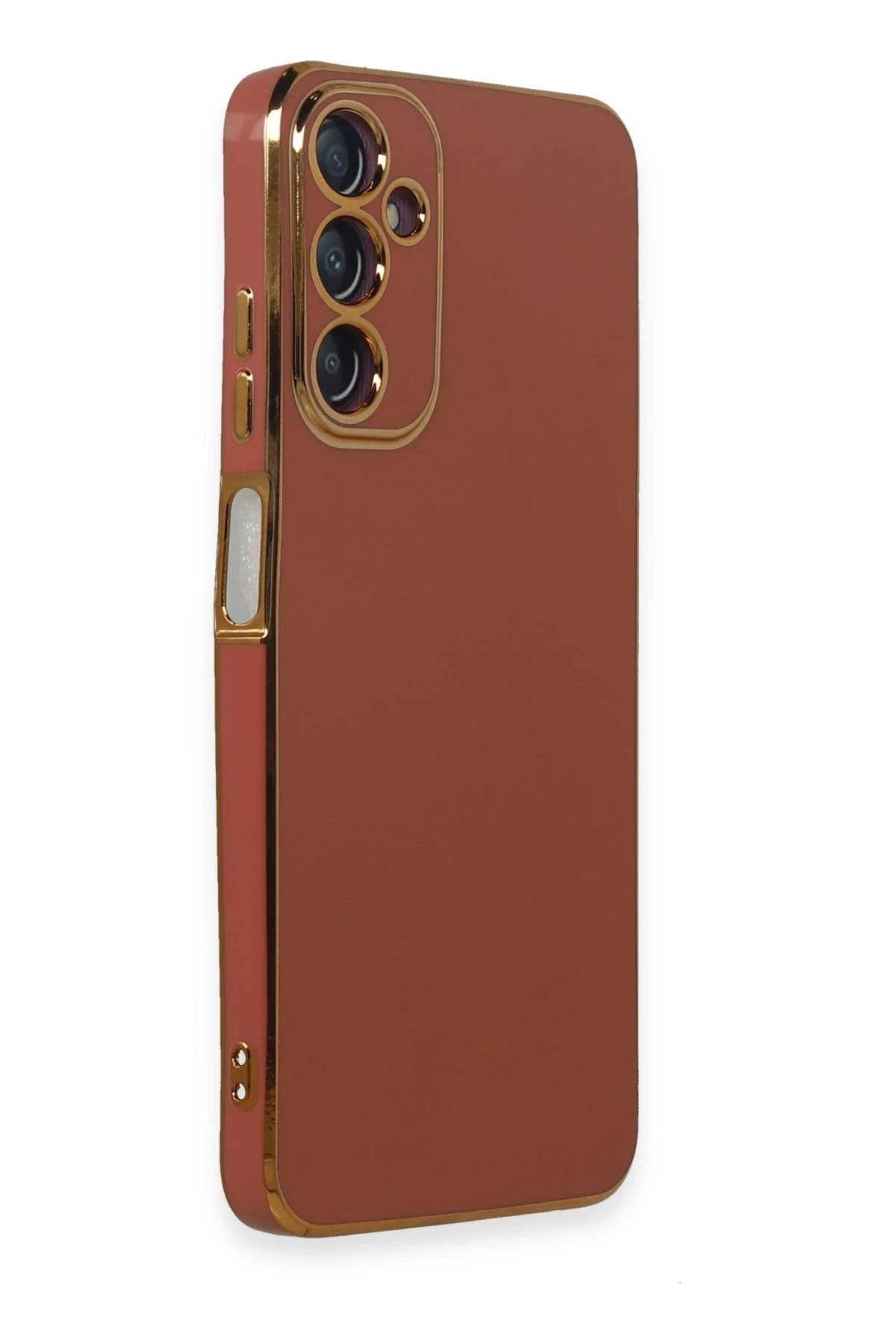 Newface Samsung Galaxy A05S Kılıf Volet Silikon - Kırmızı