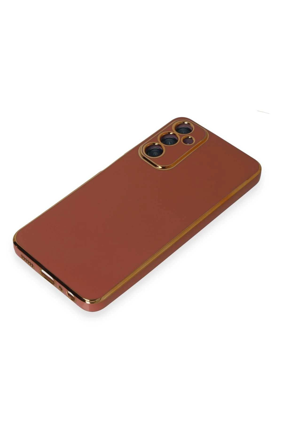 Newface Samsung Galaxy A05S Kılıf Volet Silikon - Kırmızı