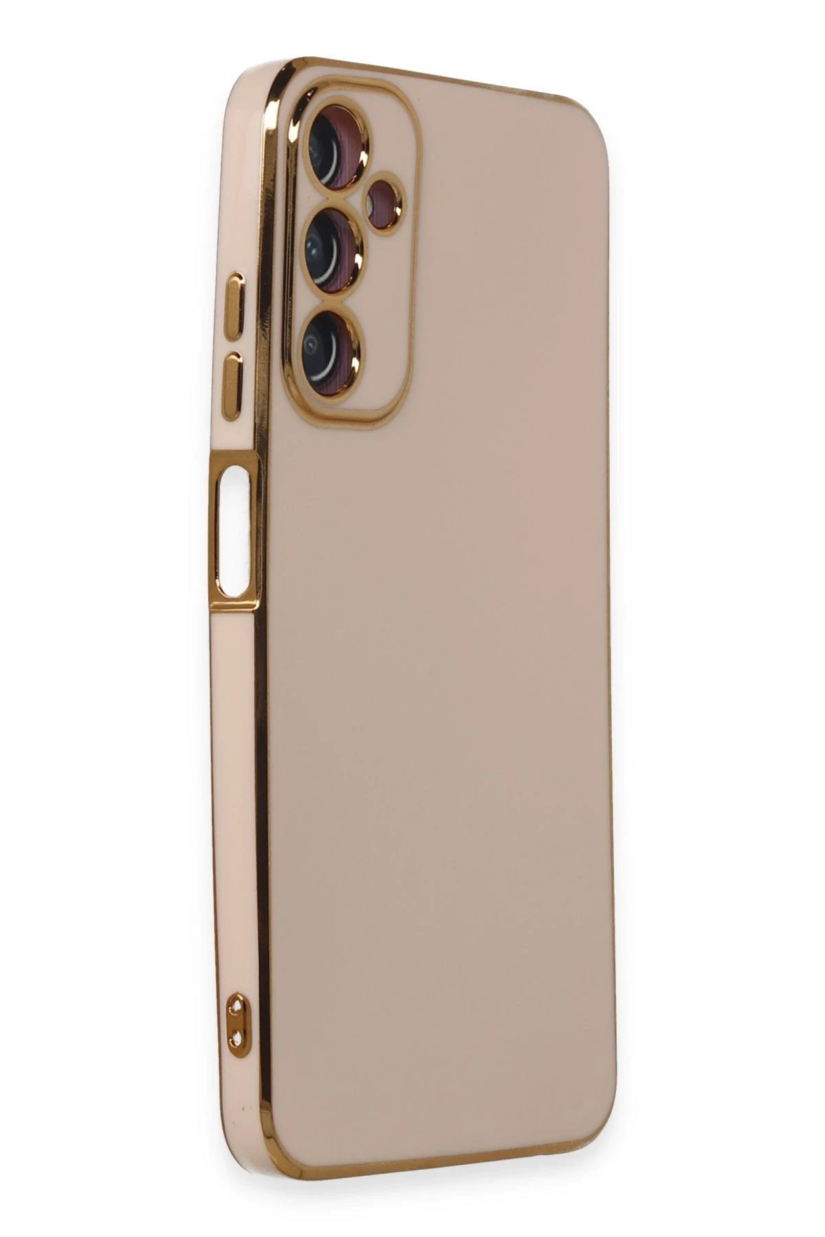 Newface Samsung Galaxy A05S Kılıf Volet Silikon - Pembe