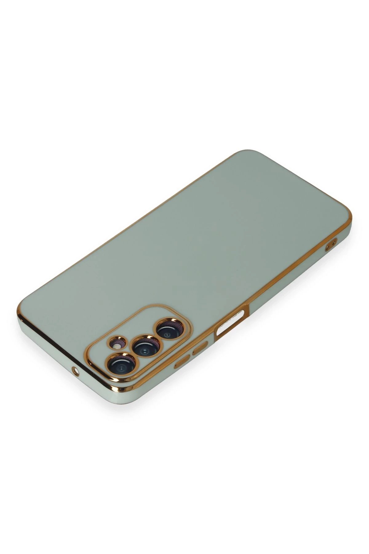 Newface Samsung Galaxy A05S Kılıf Volet Silikon - Açık Yeşil