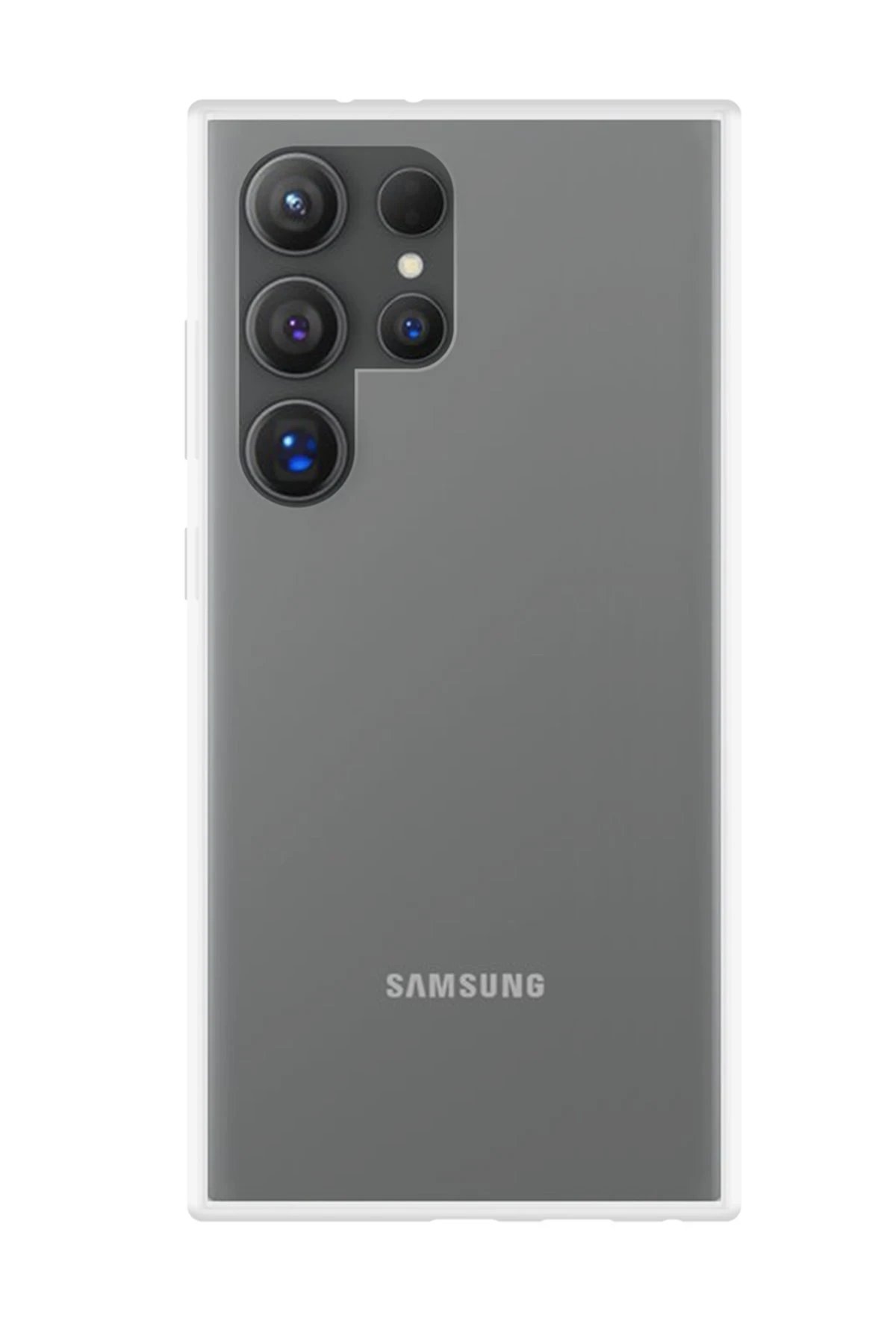 Newface Samsung Galaxy S24 Ultra Kılıf Lüx Şeffaf Silikon