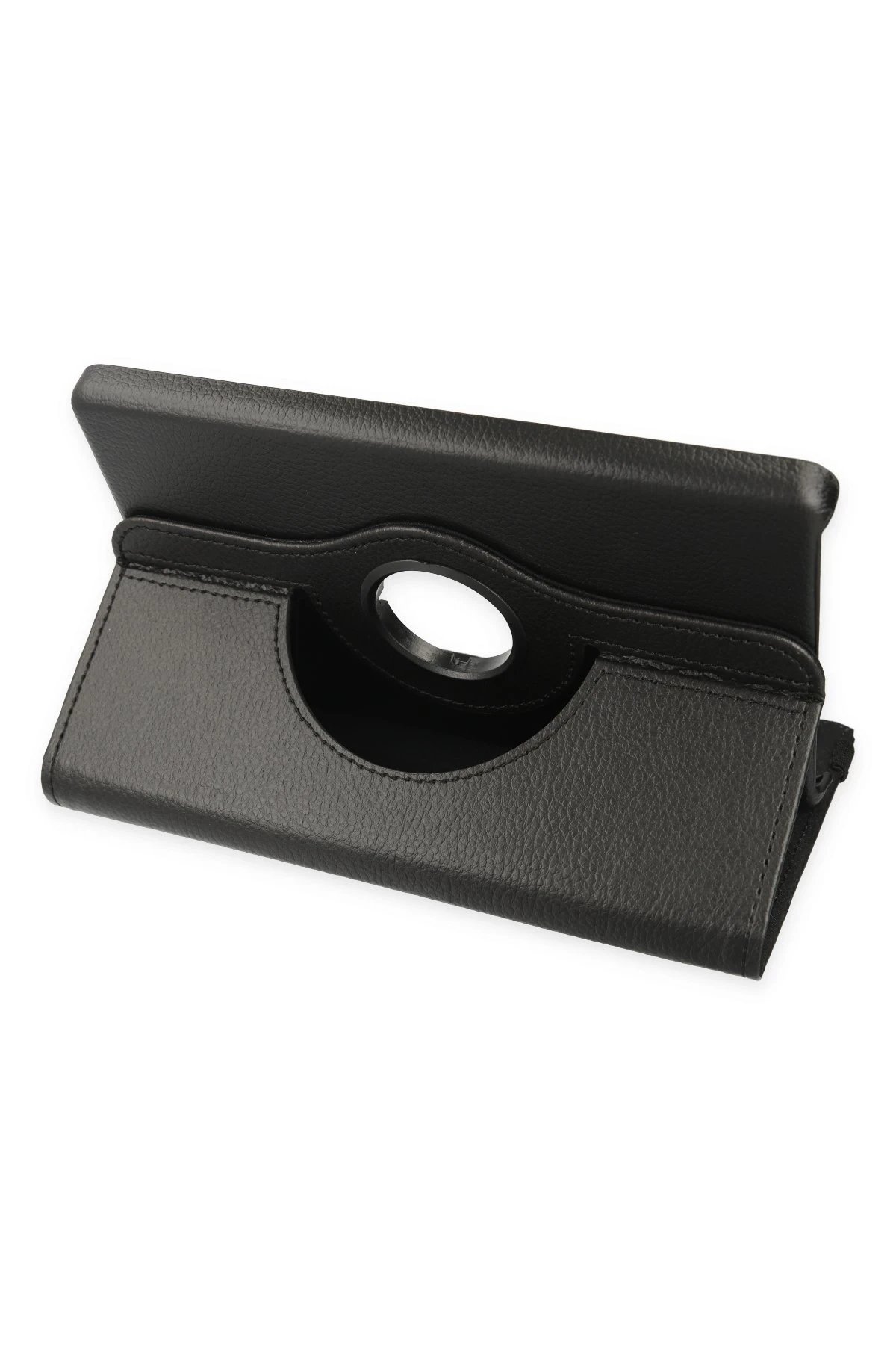 Newface Samsung Galaxy X510 Tab S9 FE 11 Kılıf 360 Tablet Deri Kılıf - Siyah