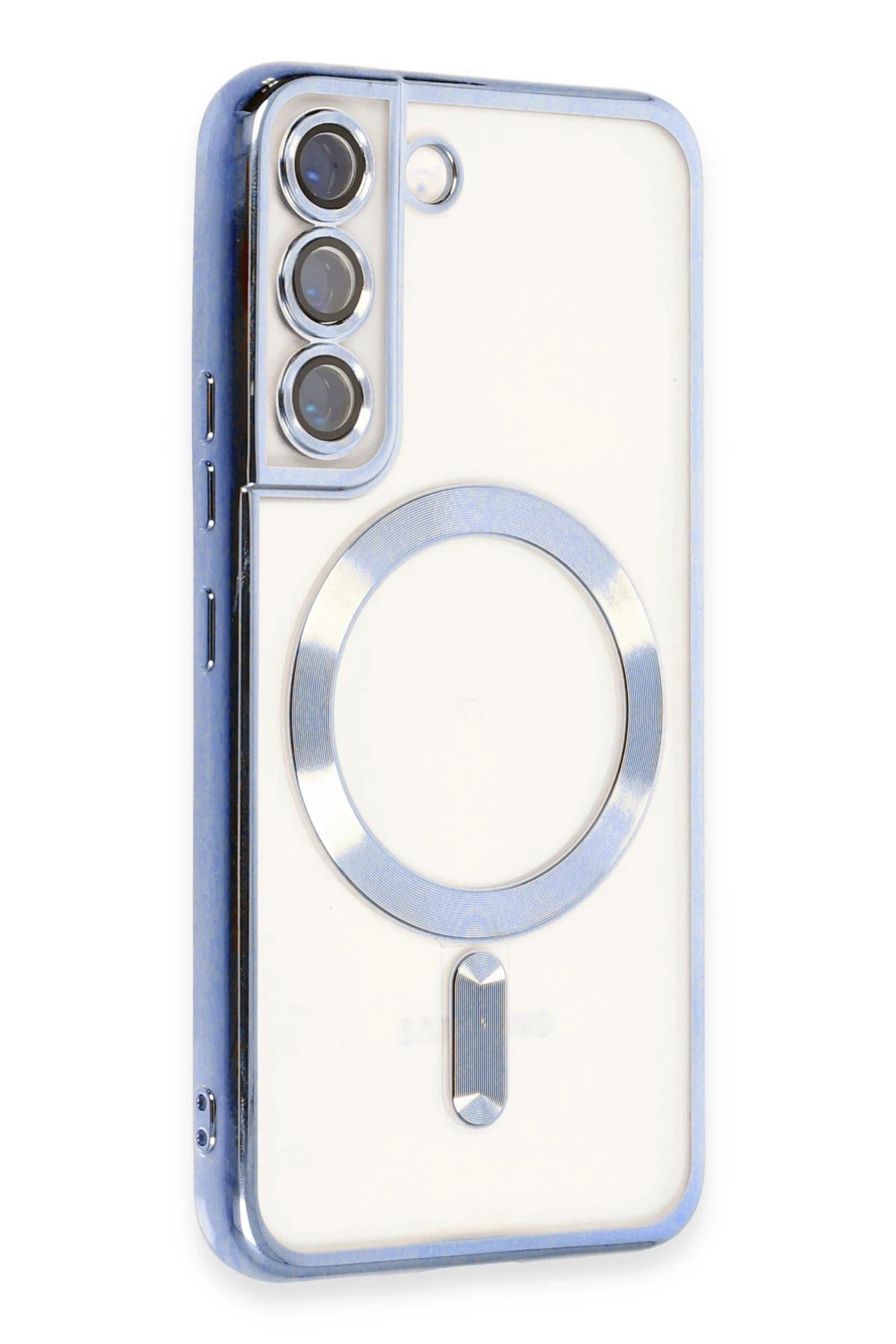 Newface Samsung Galaxy S22 Kılıf Kross Magneticsafe Kapak - Sierra Blue