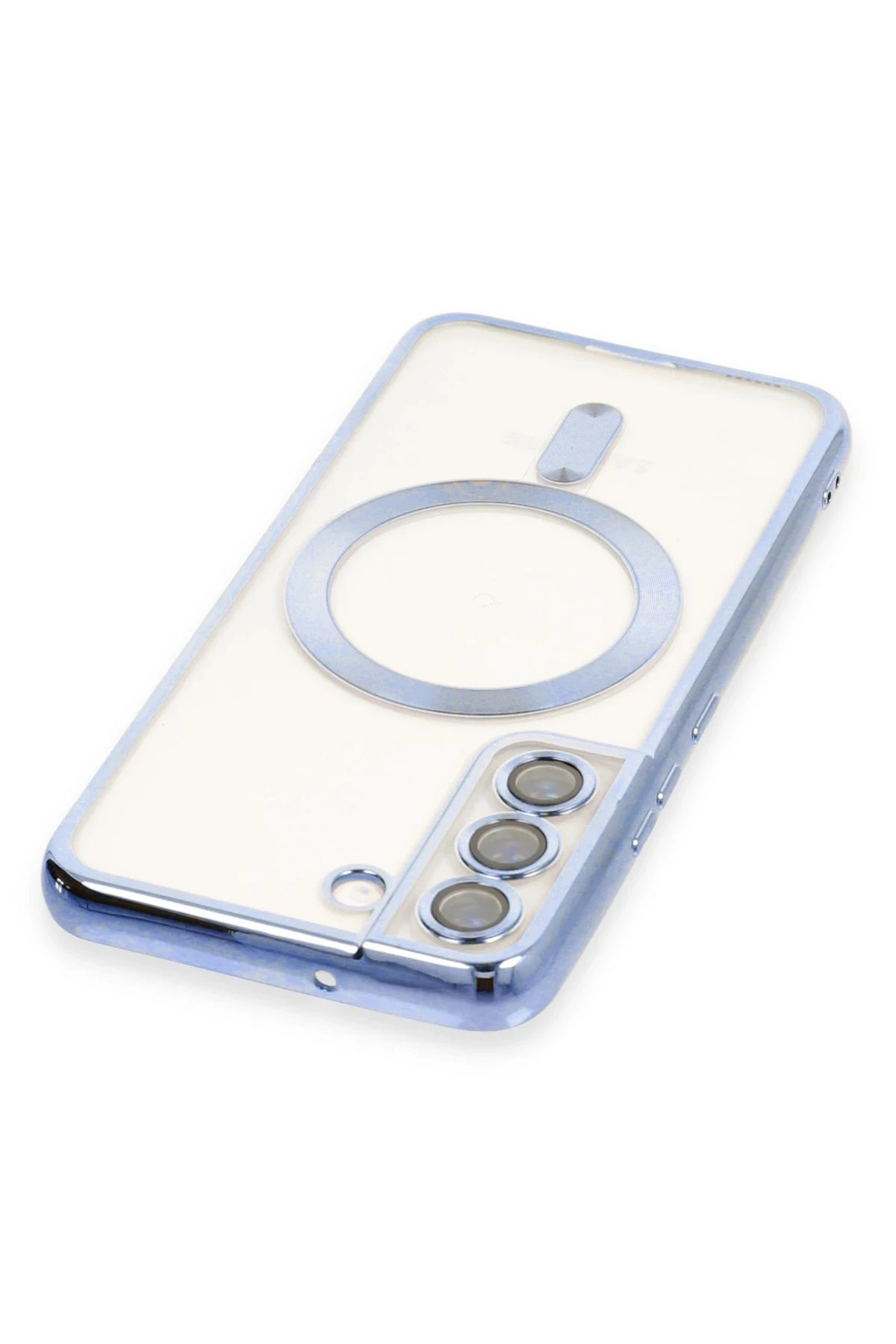 Newface Samsung Galaxy S22 Kılıf Kross Magneticsafe Kapak - Sierra Blue