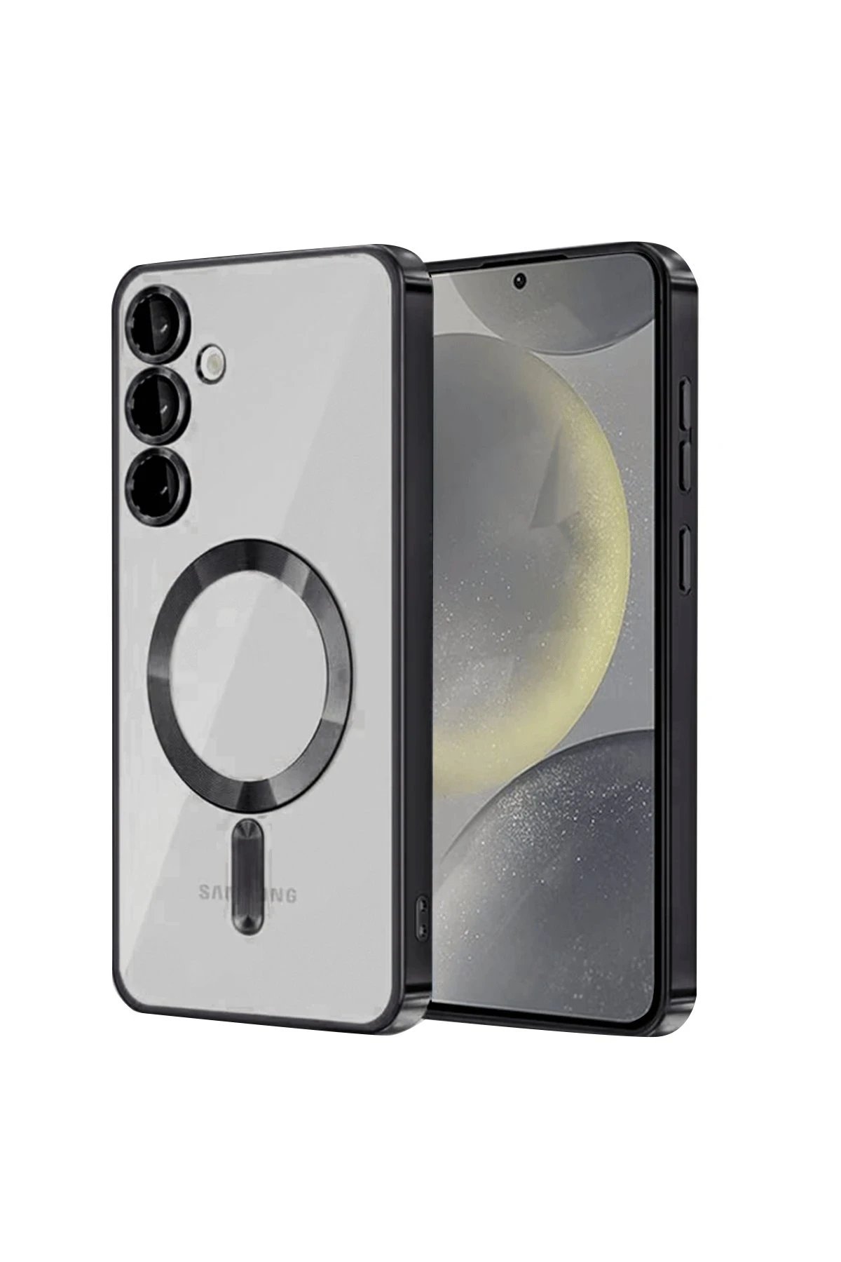 Newface Samsung Galaxy S23 Plus Kılıf Kross Magneticsafe Kapak - Siyah