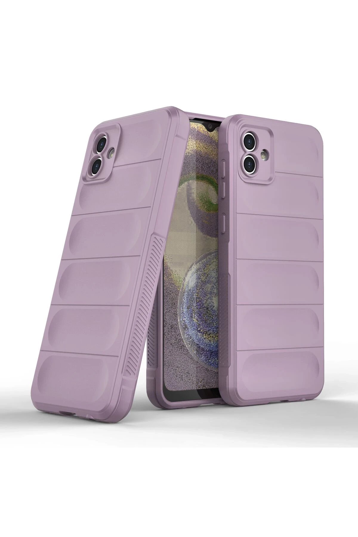 Newface Samsung Galaxy A04 Kılıf Optimum Silikon - Mor