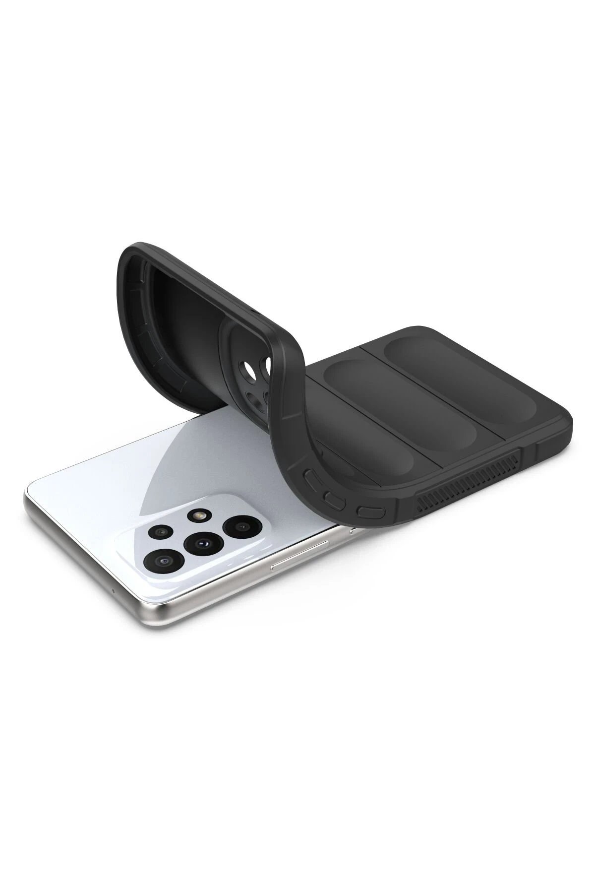 Newface Samsung Galaxy A53 5G Kılıf Optimum Silikon - Siyah