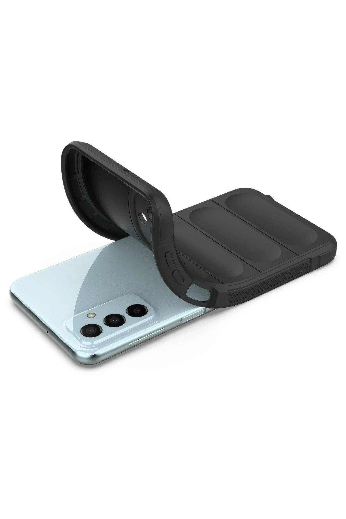 Newface Samsung Galaxy M23 Kılıf Optimum Silikon - Siyah