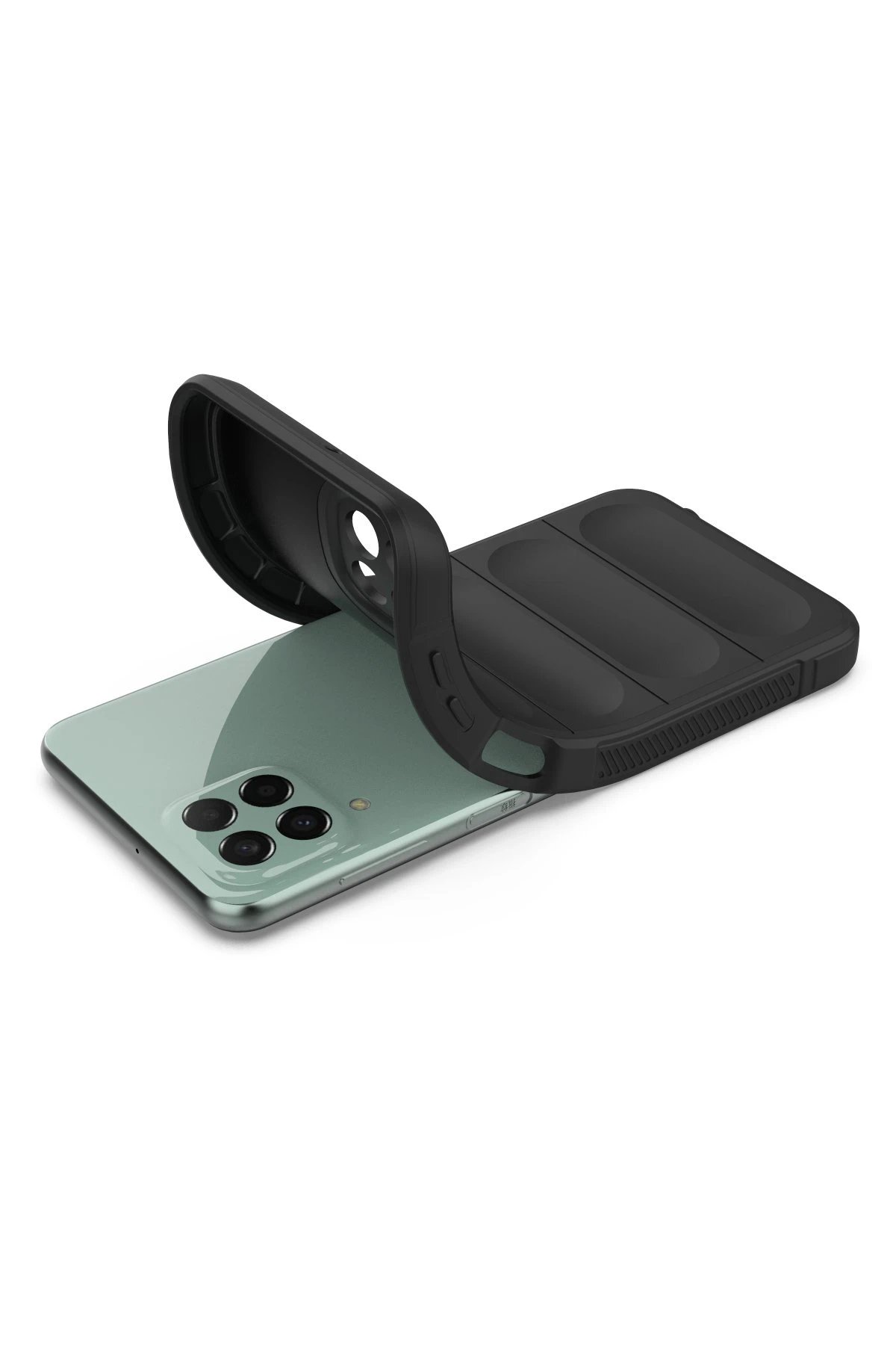 Newface Samsung Galaxy M33 Kılıf Optimum Silikon - Siyah