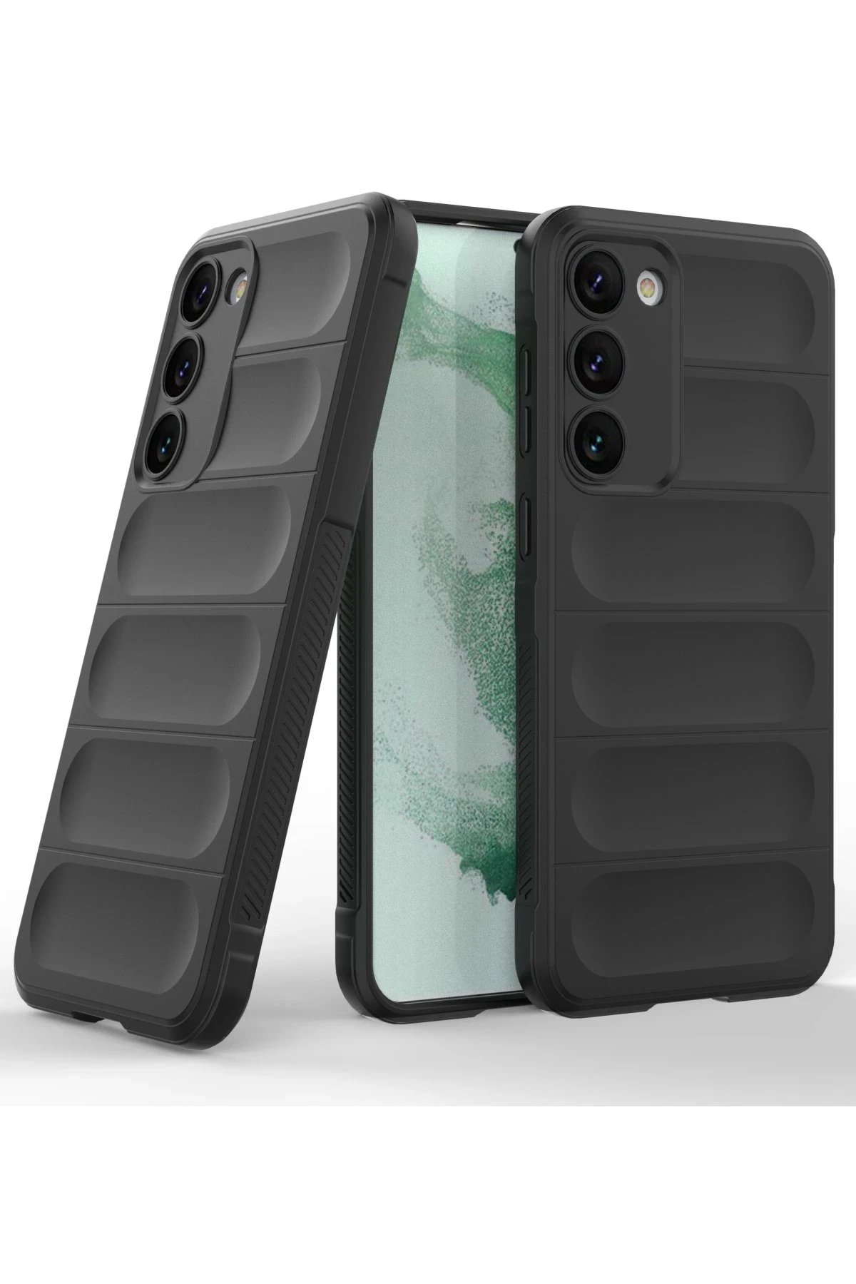 Newface Samsung Galaxy S23 Plus Kılıf Optimum Silikon - Siyah