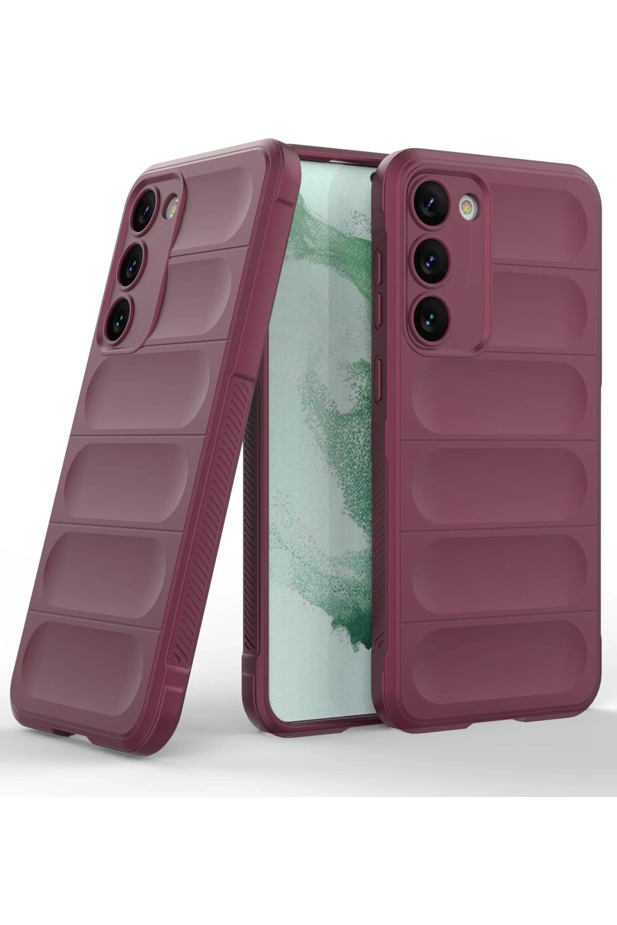 Newface Samsung Galaxy S23 Plus Kılıf Optimum Silikon - Bordo