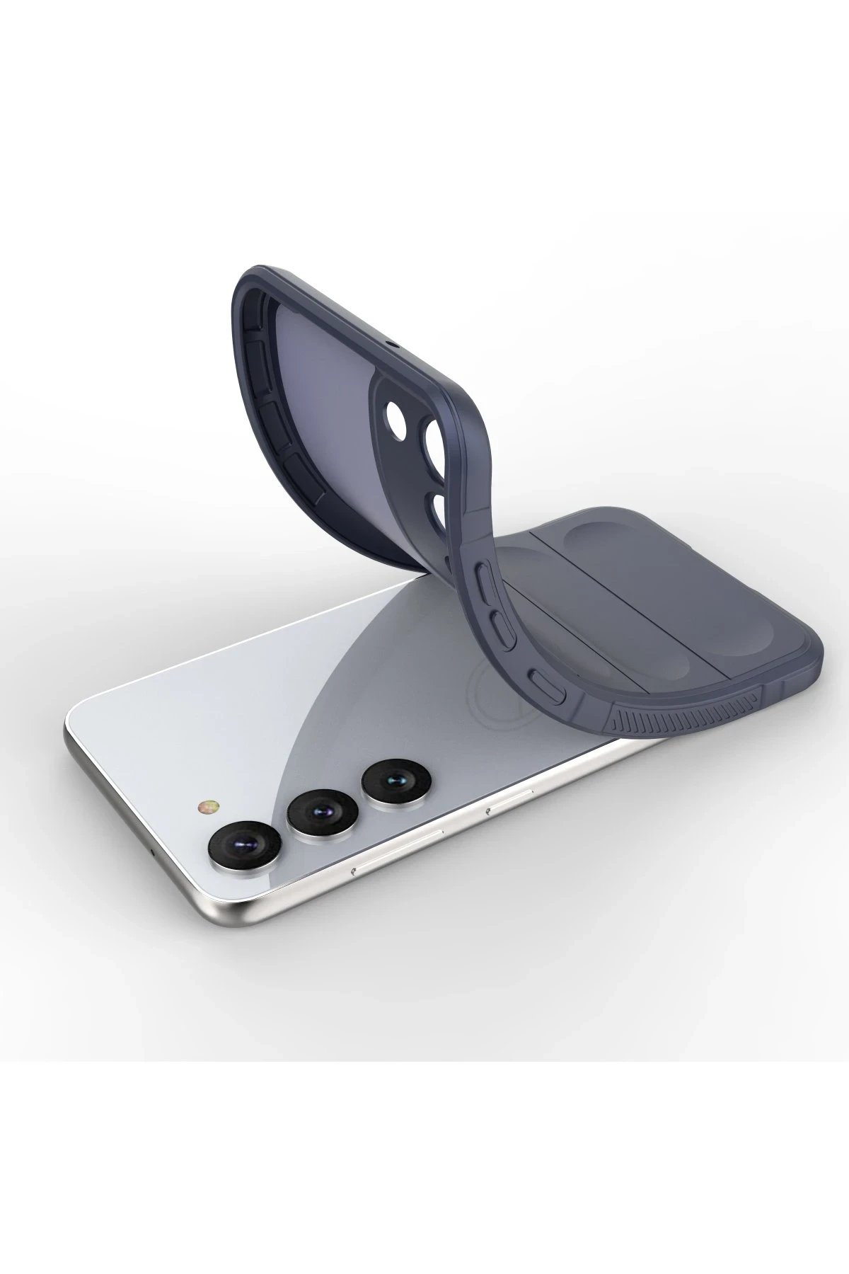 Newface Samsung Galaxy S23 Plus Kılıf Optimum Silikon - Lacivert