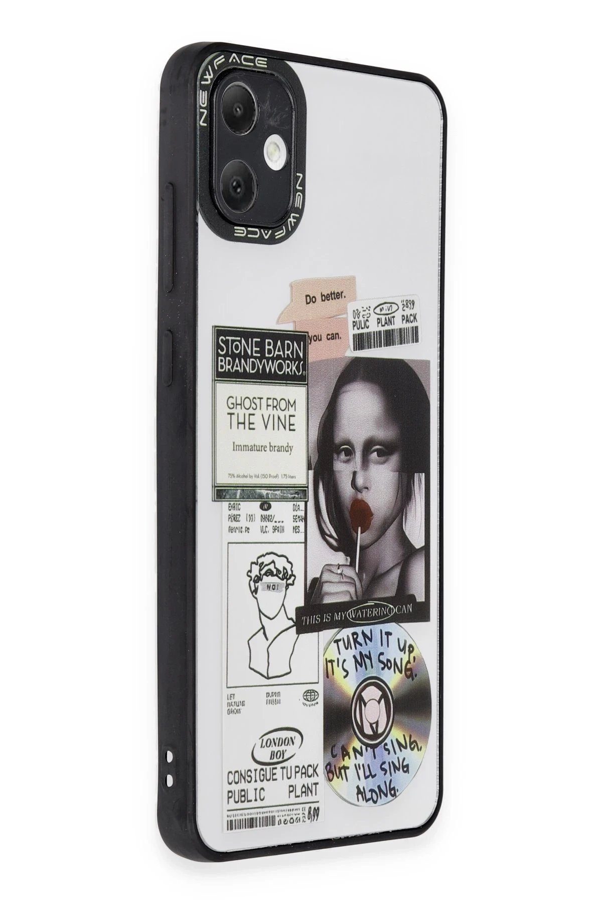 Newface Samsung Galaxy A05 Kılıf Mirror Desenli Kapak - Mirror - 2