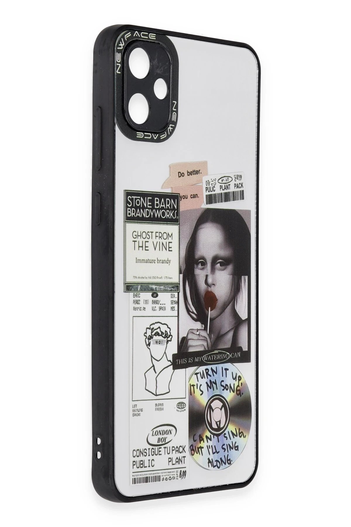 Newface Samsung Galaxy A05 Kılıf Mirror Desenli Kapak - Mirror - 2