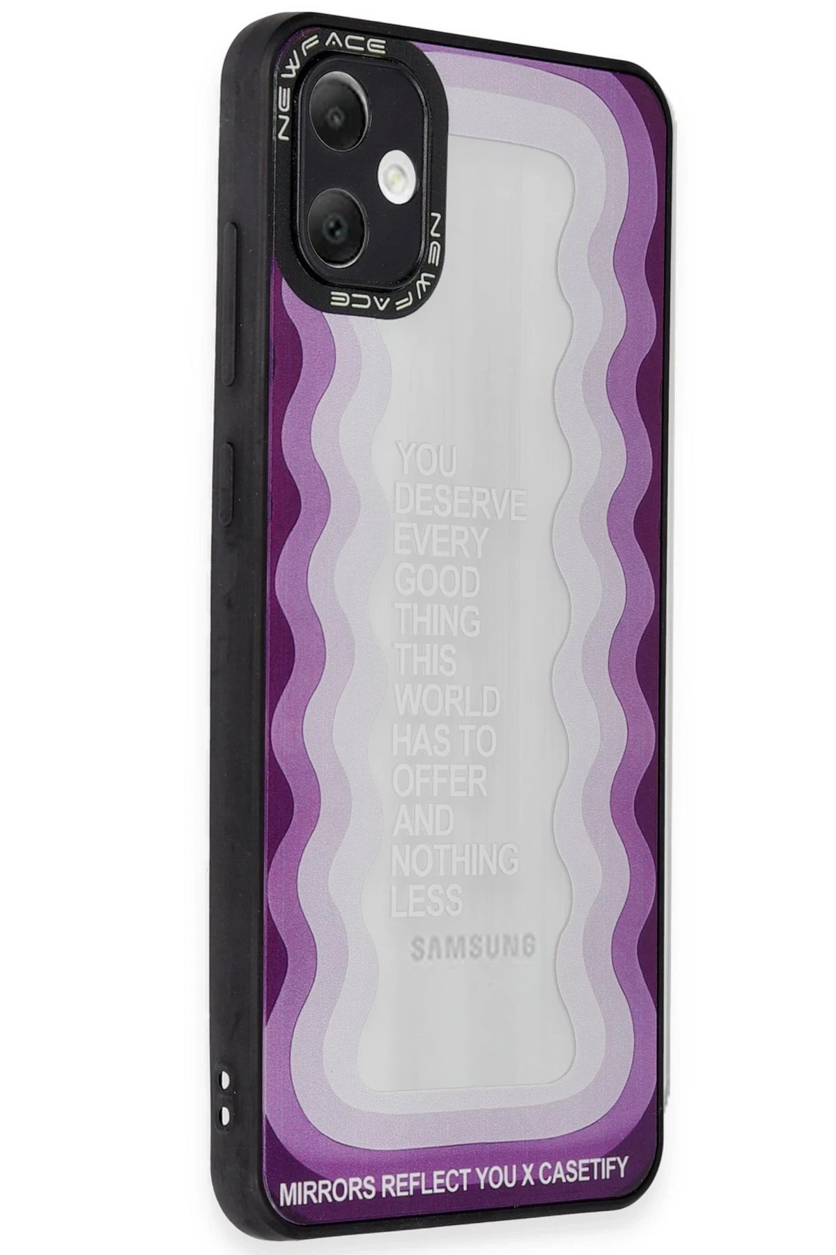 Newface Samsung Galaxy A05 Kılıf Mirror Desenli Kapak - Mirror - 5